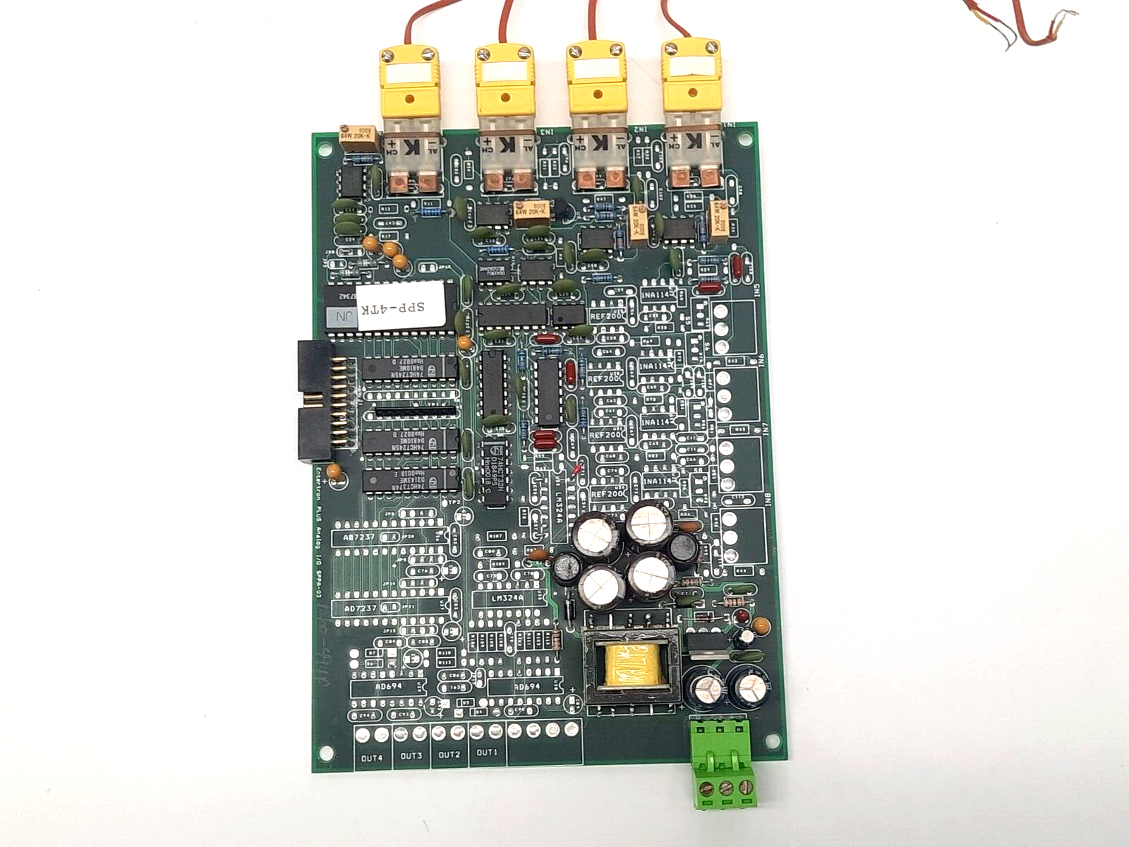 SPPA-03 | Entertron PLUS Analog I/O PCB Board - Used - Maverick Industrial Sales