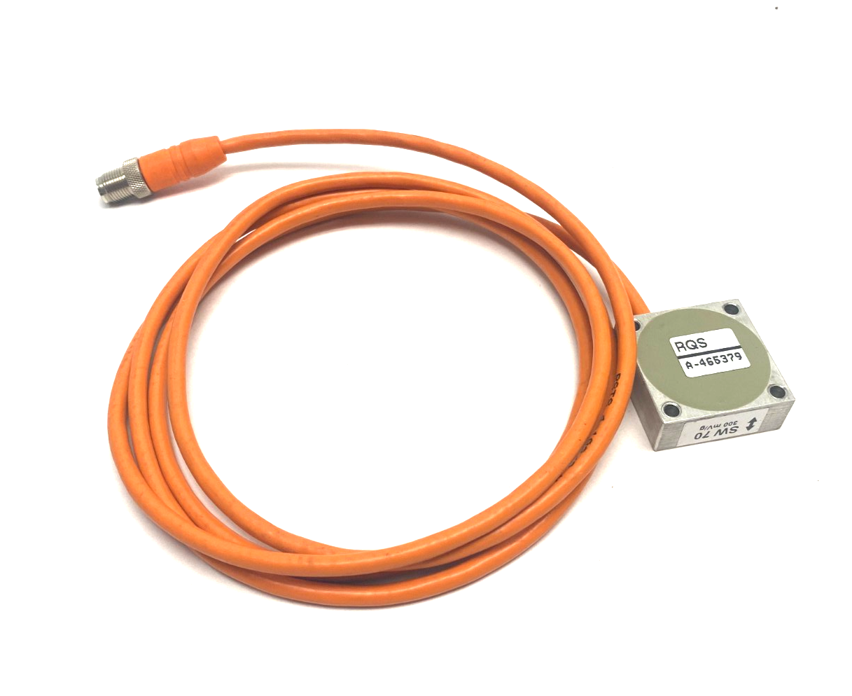 REOVIB SW 70 Accelerometer IP54 M12 4-Pin 2m Cable 300mV/g Aluminum Case - Maverick Industrial Sales