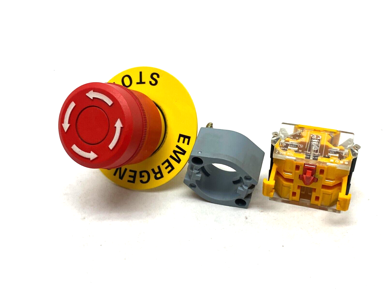 Eao 704.664.2 Emergency Stop Pushbutton Assembly Twist-Release 704.905.2 Contact - Maverick Industrial Sales