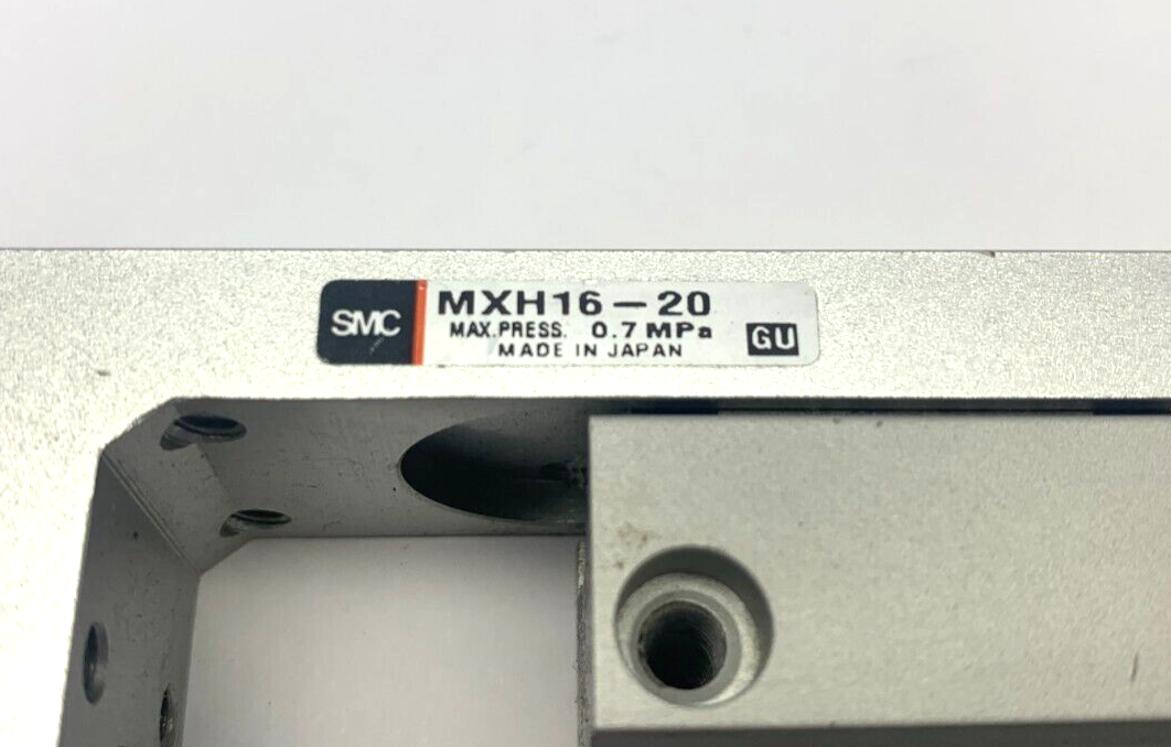 SMC MXH16-20 Compact Pneumatic Slide Table - Maverick Industrial Sales