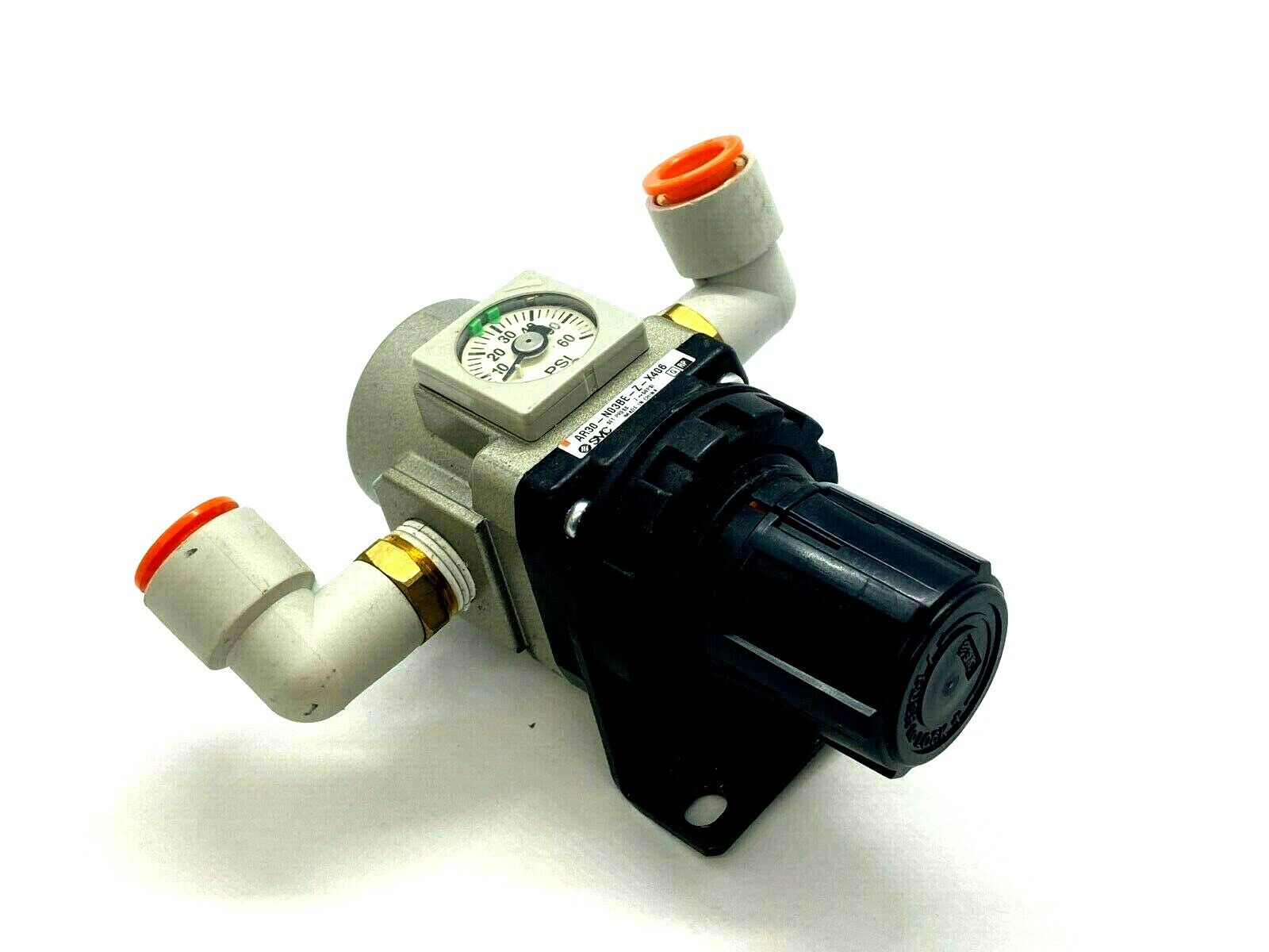 SMC AR30-N03BE-Z-X406 Modular 3/8" Pneumatic Regulator - Maverick Industrial Sales