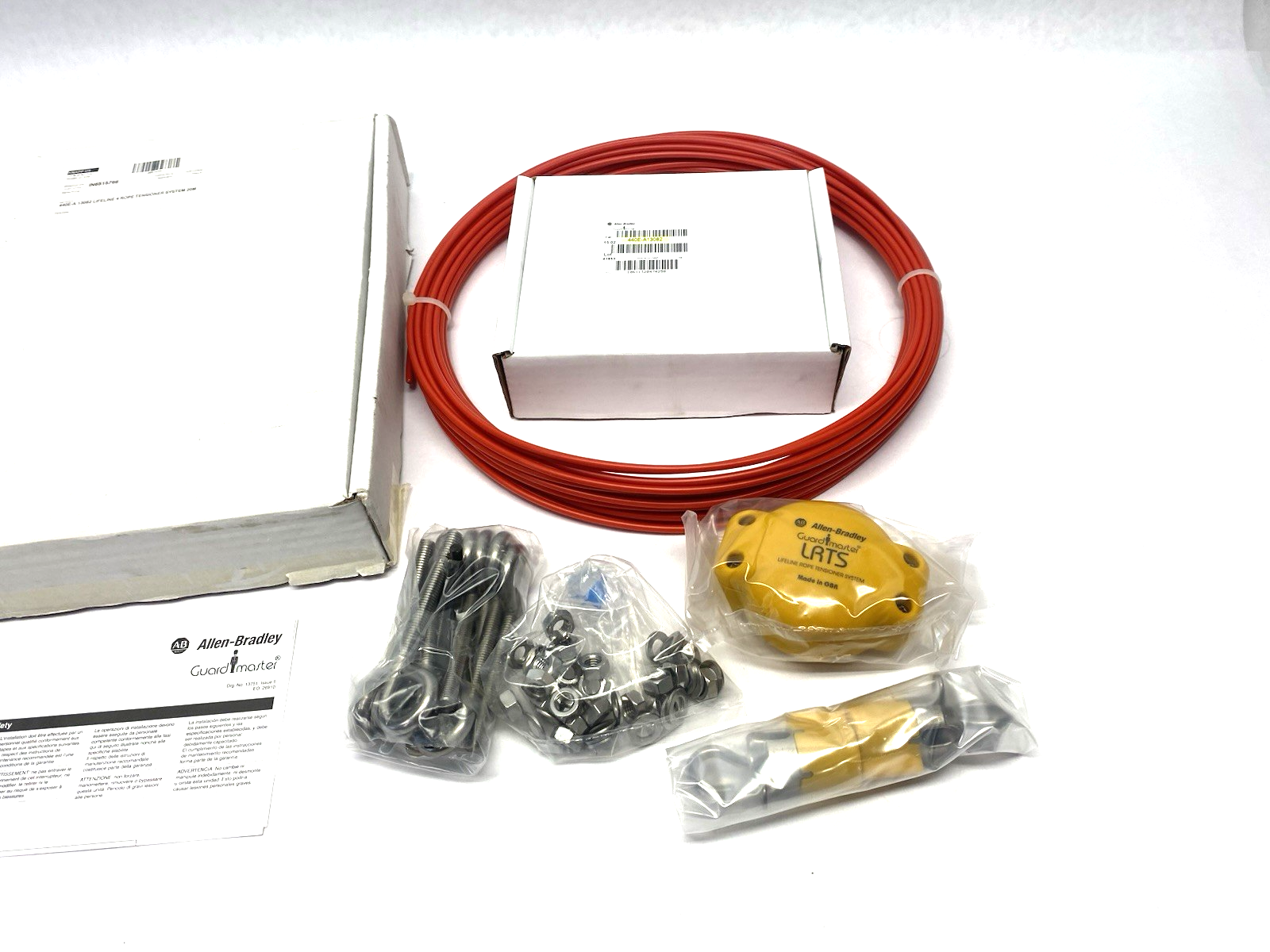 Allen Bradley 440E-A13082 Ser. C Guardmaster Lifeline 4 Rope Tensioner System - Maverick Industrial Sales
