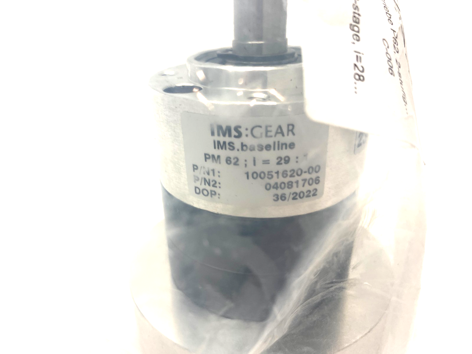 Wagner Reinhardt-Technik 4081706 Planetary Gear Unit 29:1 PM 62 - Maverick Industrial Sales