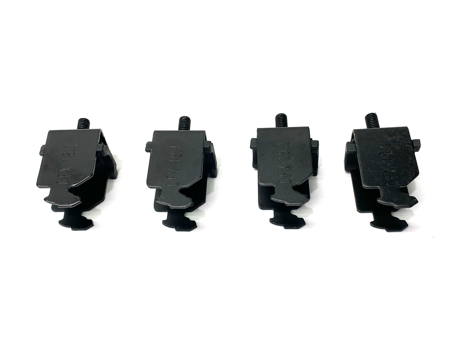 CFX-18-1 | Igus Strain Relief Clamps MISSING BOTTOM PLASTIC PIECE LOT OF 4 - New – Open box - Maverick Industrial Sales
