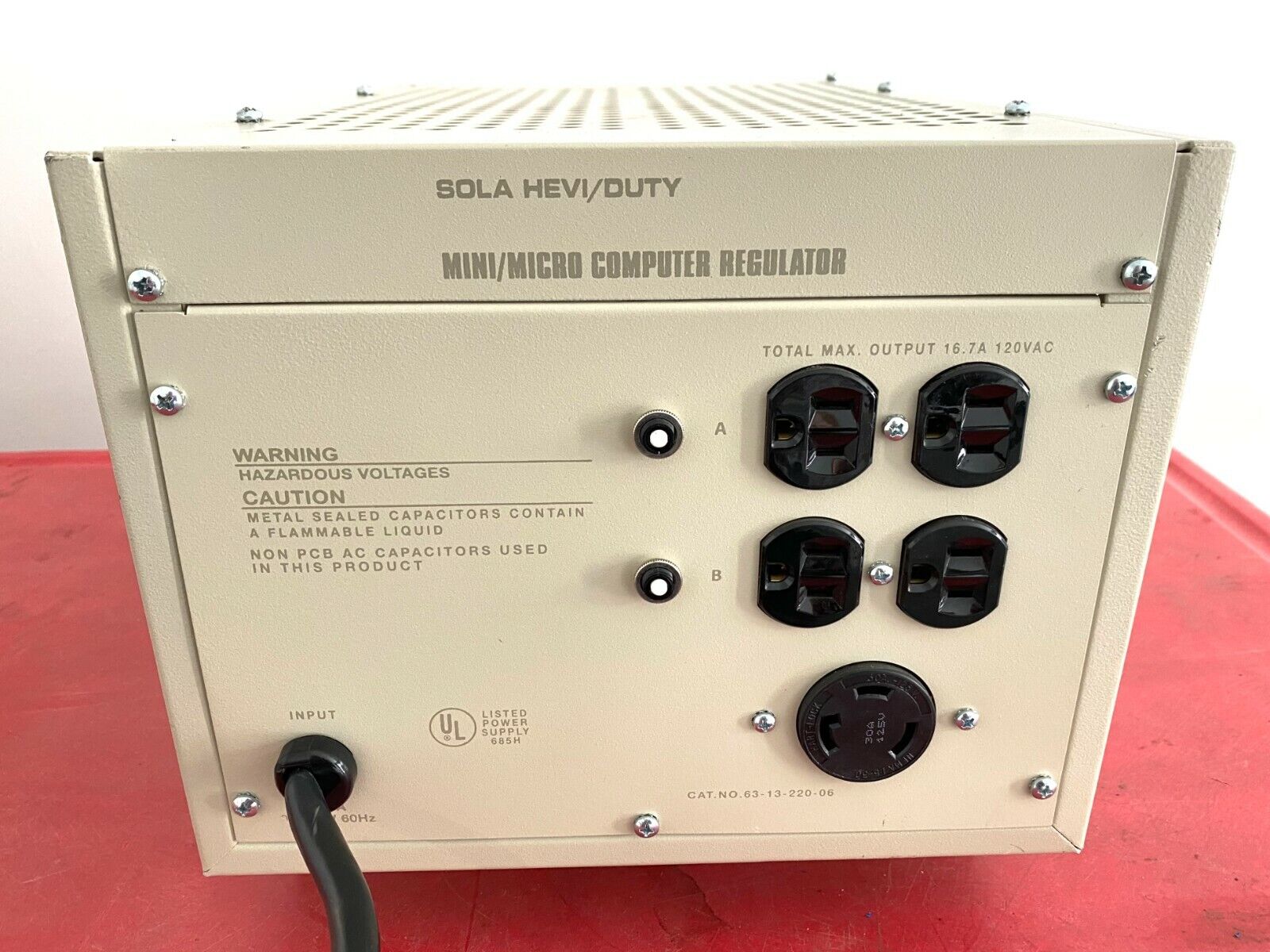 Regulator Computer Set 63-13-220-06 | Sola 63-13-220-06 MCR 2000 Mini/Micro Computer Regulator