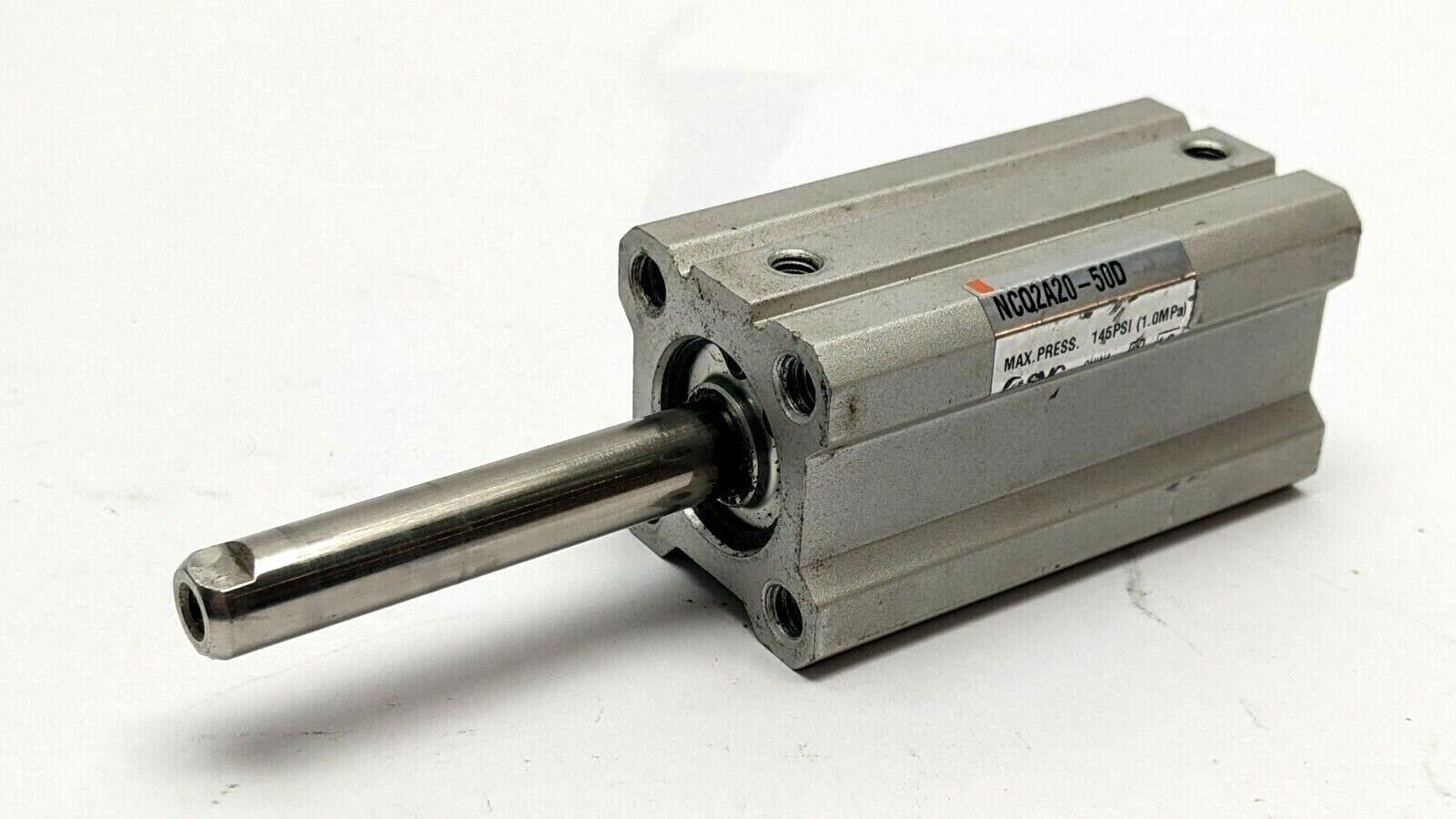 SMC NCQ2A20-50D Compact Cylinder 20mm Bore 50mm Stroke - Maverick Industrial Sales