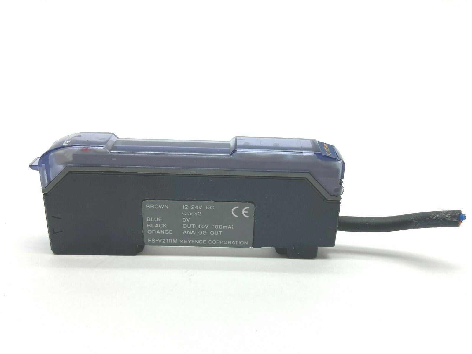 Keyence FS-V21RM Fiber Optic Amplifier Main Unit NPN Red LED - Maverick Industrial Sales