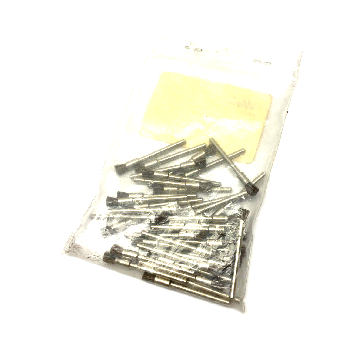 Weiler 26122 3/16" Miniature End Brush Soft Hair Fill 1/8" Stem PKG OF 40 - Maverick Industrial Sales