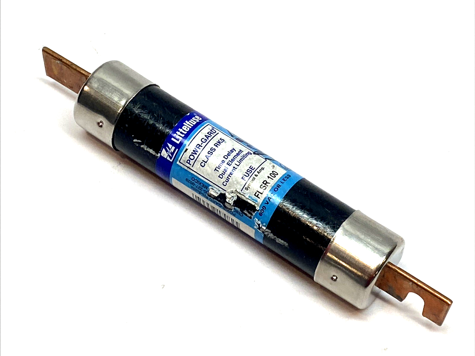 Littelfuse FLSR100 Class RK5 100A 600V Time-Delay Fuse Dual-Element - Maverick Industrial Sales