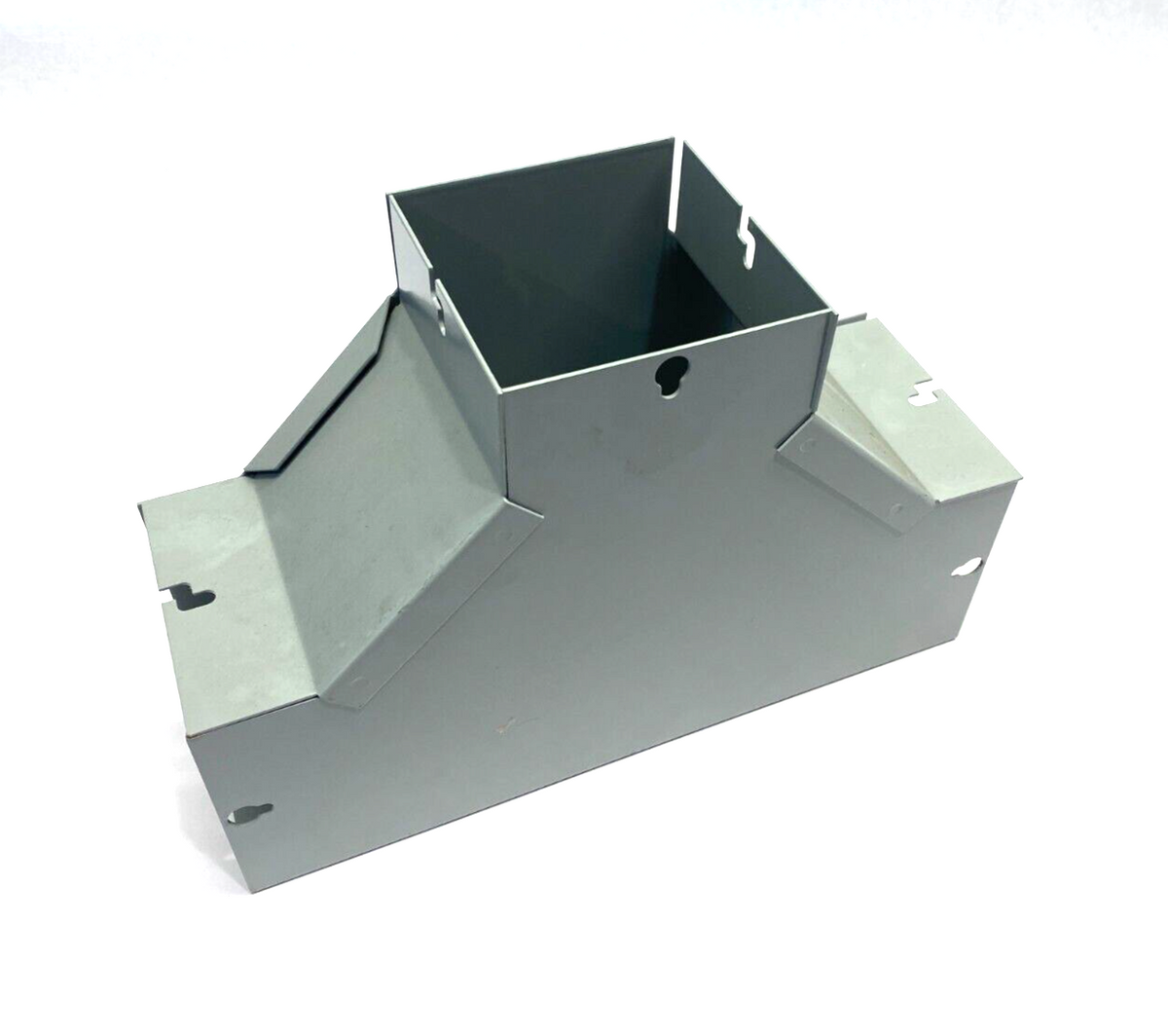 44HST | Cooper B-Line Lay-In Wireway Tee Section Hinge Screw Cover Gray Steel - New – Open box - Maverick Industrial Sales