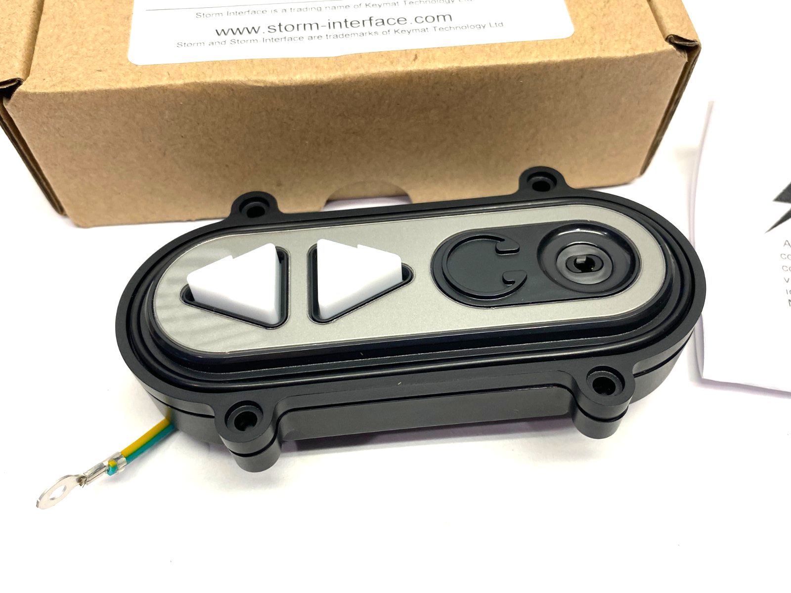 AT02-430013 | Storm Interface AudioComm Module, Silver, Vertical Mount - New – Open box - Maverick Industrial Sales