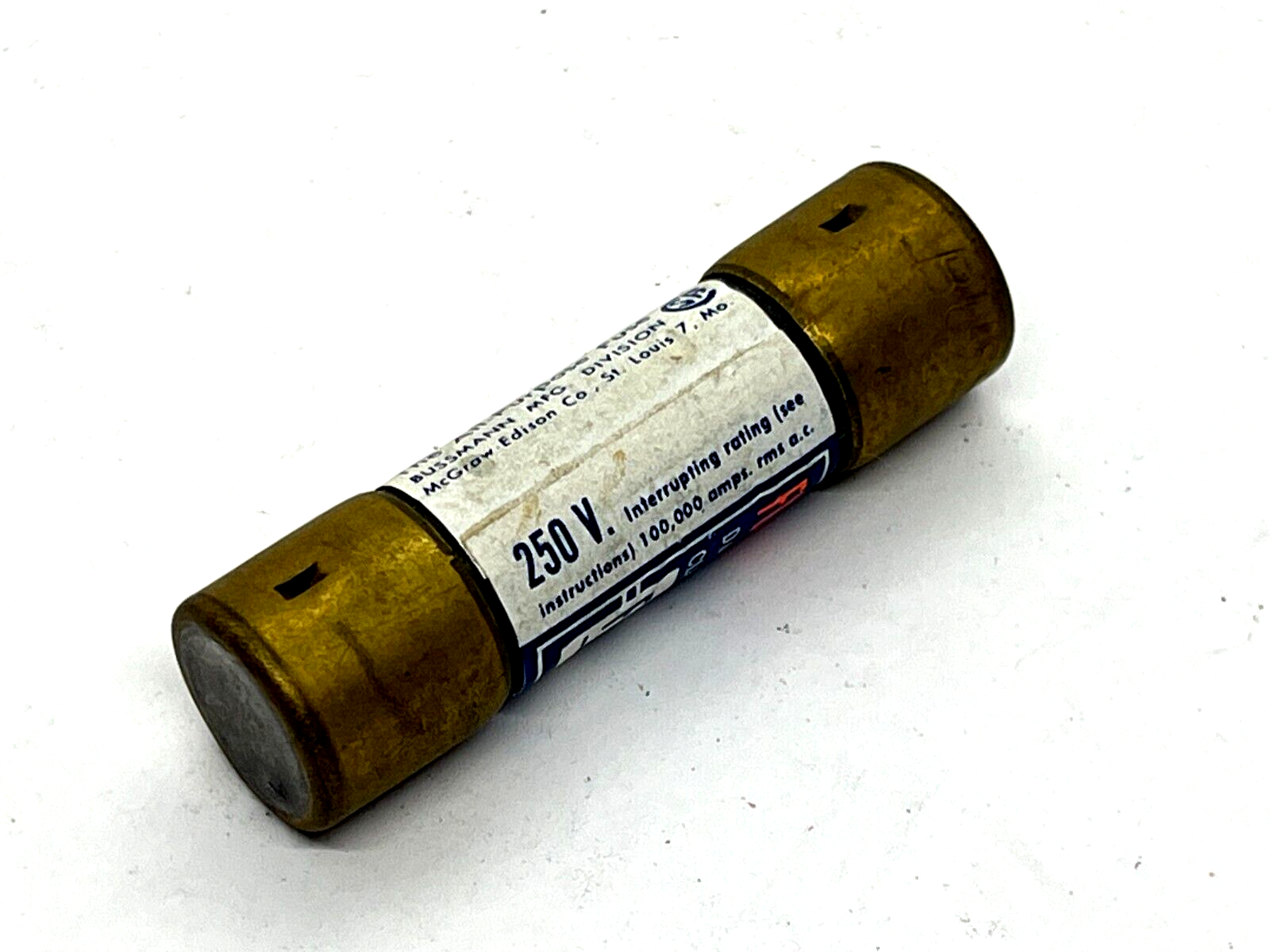 Bussmann FRN 1/2 Dual-Element Fuse 1/2A 250V - Maverick Industrial Sales