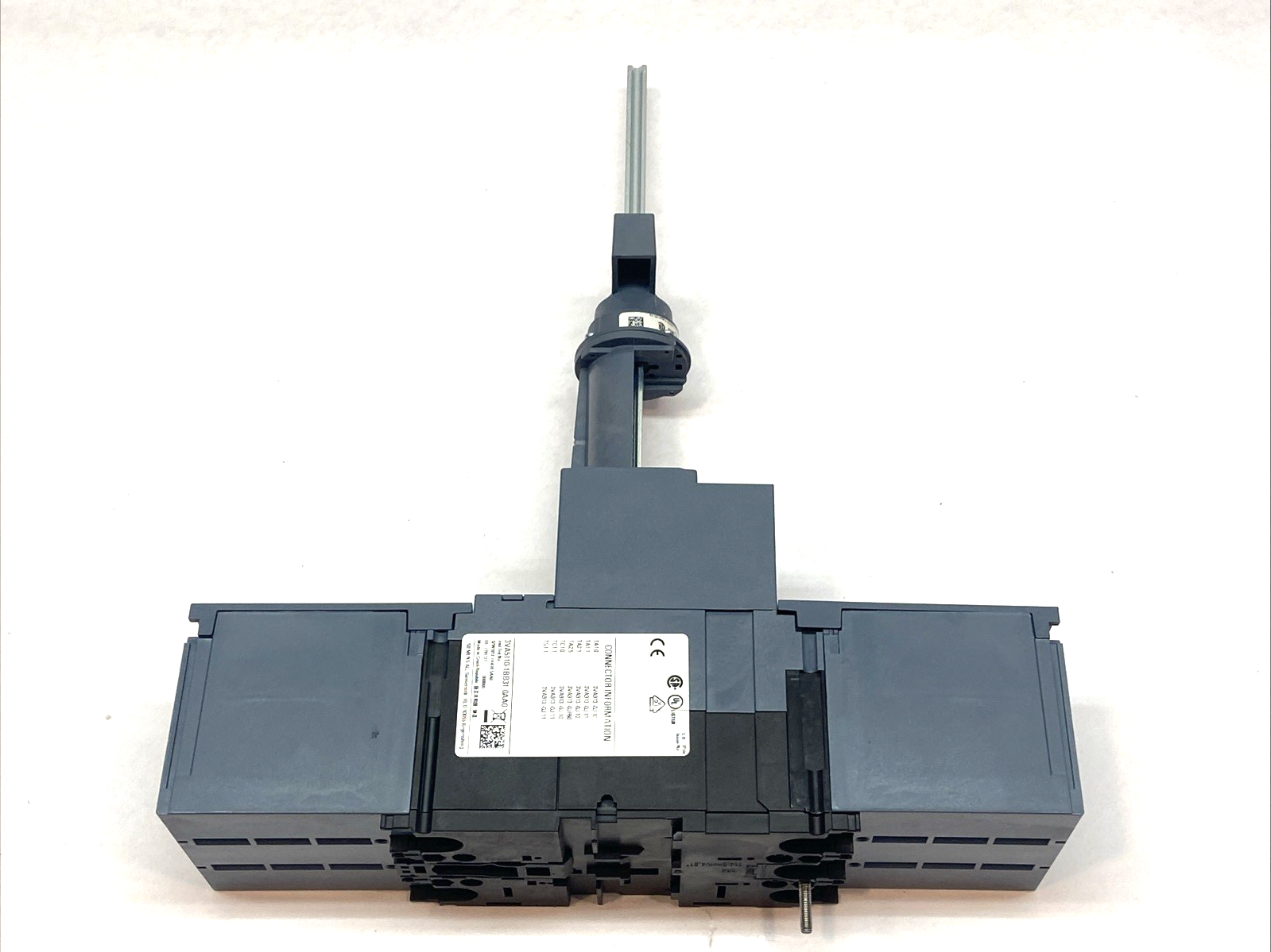 Siemens 3VA5110-1BB31-0AA0 Circuit Breaker w/ 3VA9137-0FK31 Operator NO HANDLE - Maverick Industrial Sales