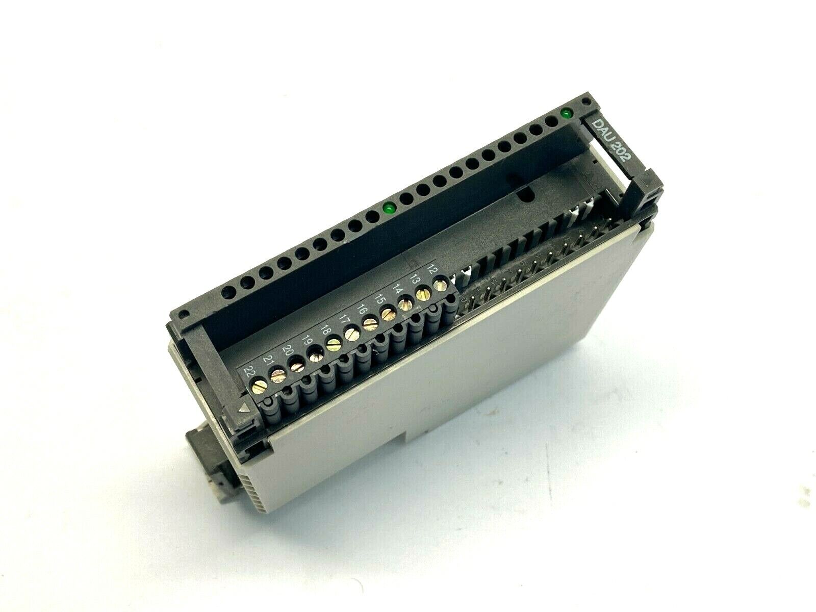 AEG DAU 202 Output Module MISSING TERMINAL BLOCK - Maverick Industrial Sales