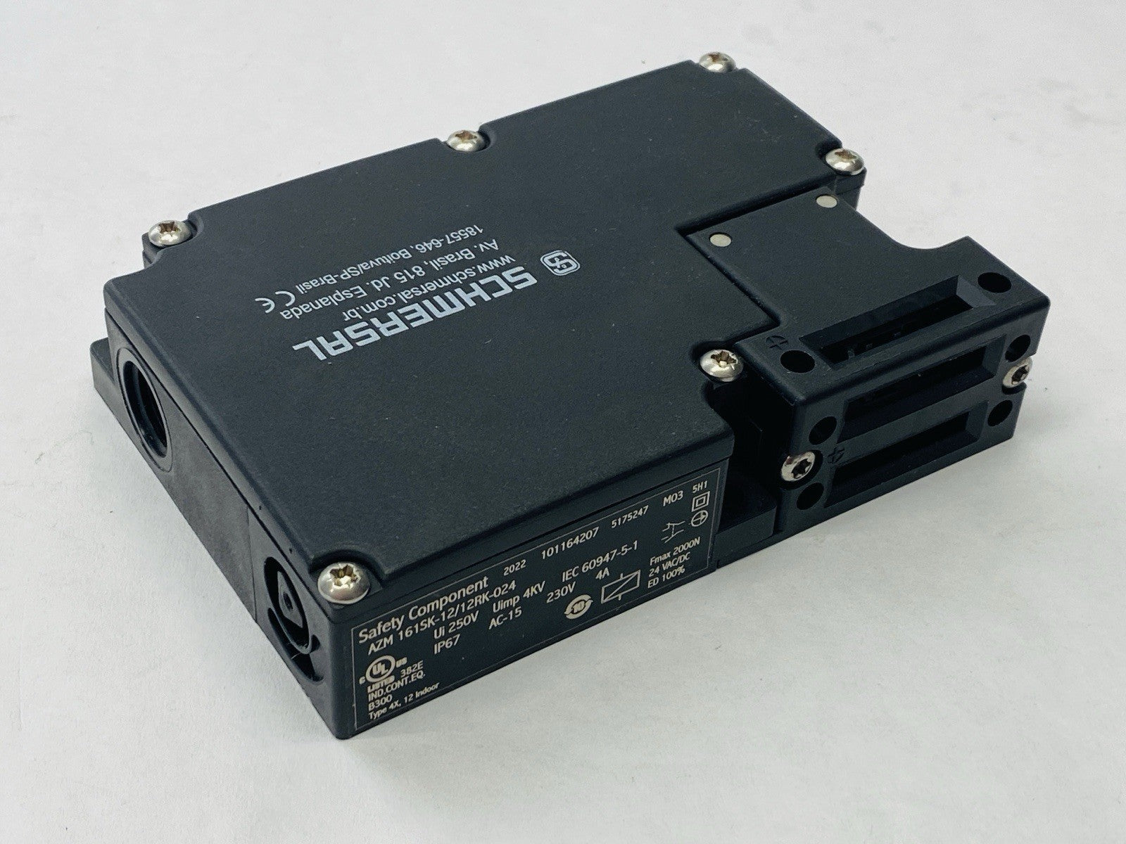 Schmersal AZM 161SK-12/12RK-024 Safety Interlock Switch 19441501 101164207 - Maverick Industrial Sales