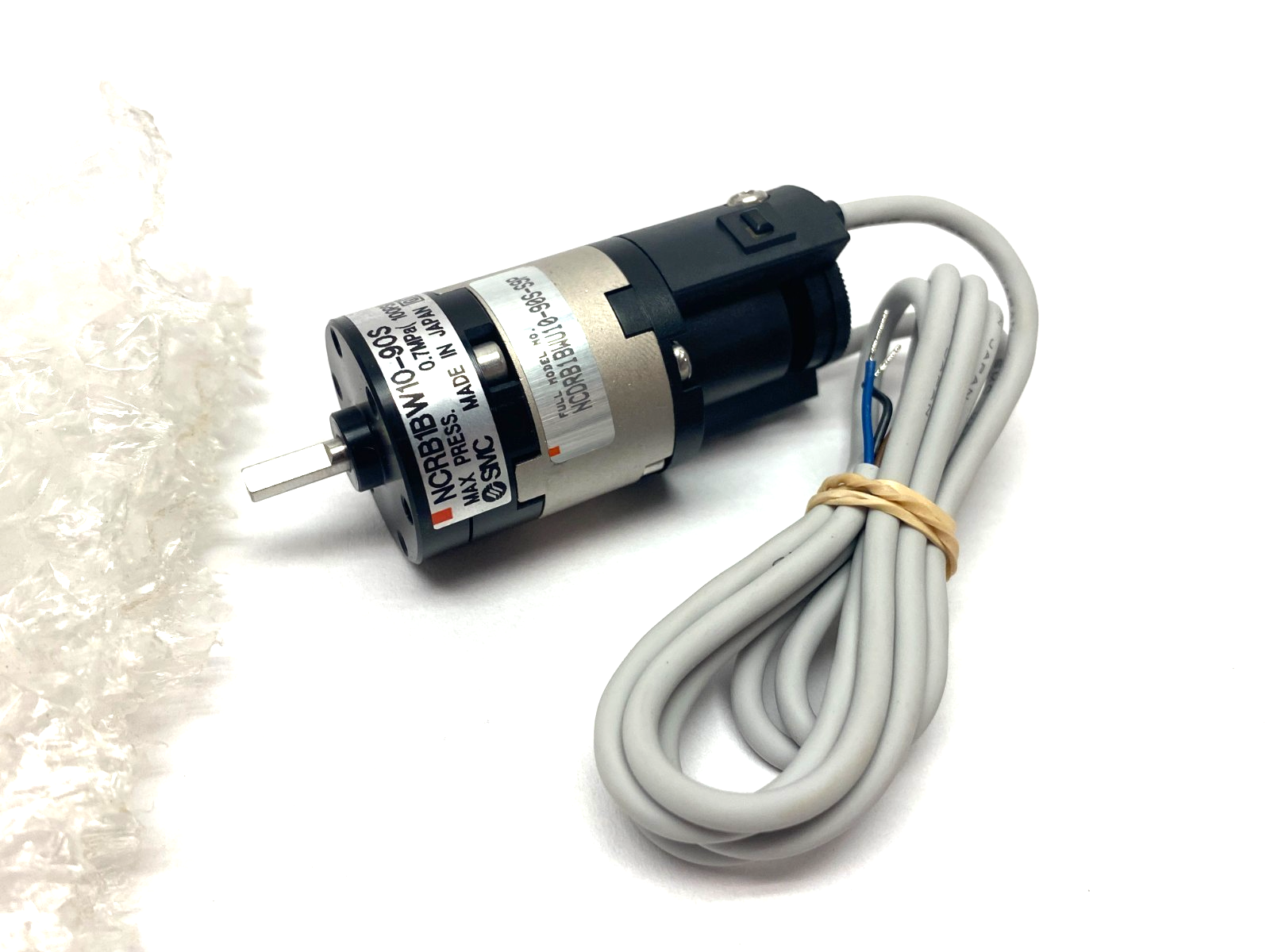 SMC NCDRB1BWU10-90S-S9P Rotary Vane Actuator w/ Auto Switches - Maverick Industrial Sales