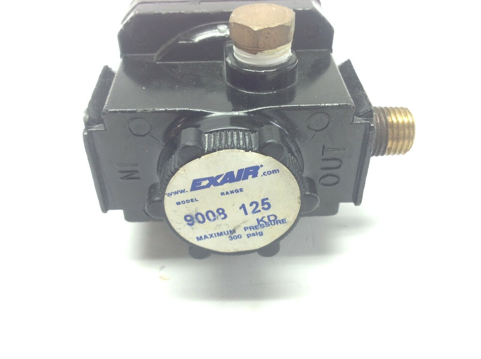 Exair 9008 Pressure Regulator 125kD 300PSIG Max - Maverick Industrial Sales