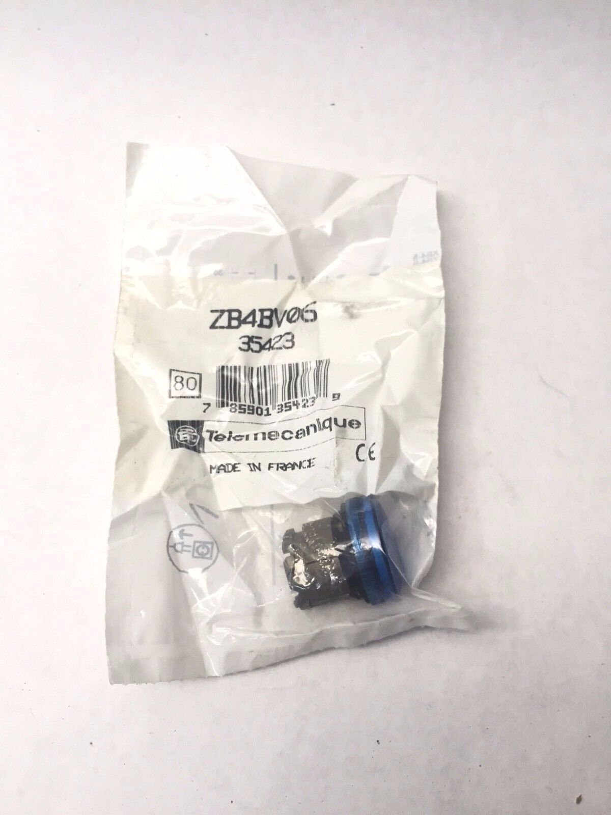 Telemecanique ZB4BV06 Blue Pilot Light 35423 - Maverick Industrial Sales