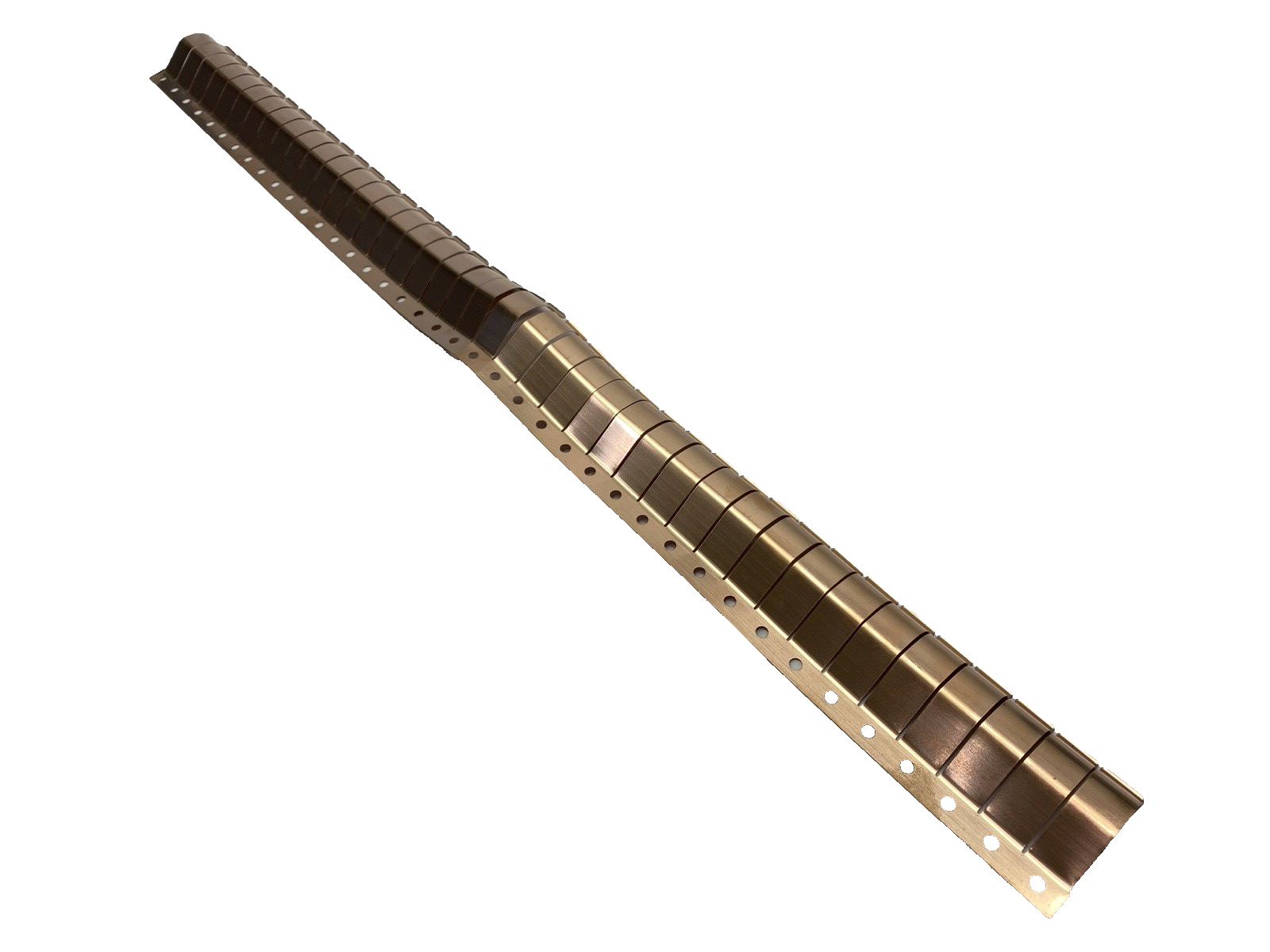 Thin Copper Fingestrip Contactor 40-Contact Fingers-7/16" 20" Overall Length - Maverick Industrial Sales