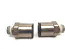 Lot of 2 Legris 1/2 Inch OD Tub Stud Fitting Male R1/4 BSPT Thread - Maverick Industrial Sales