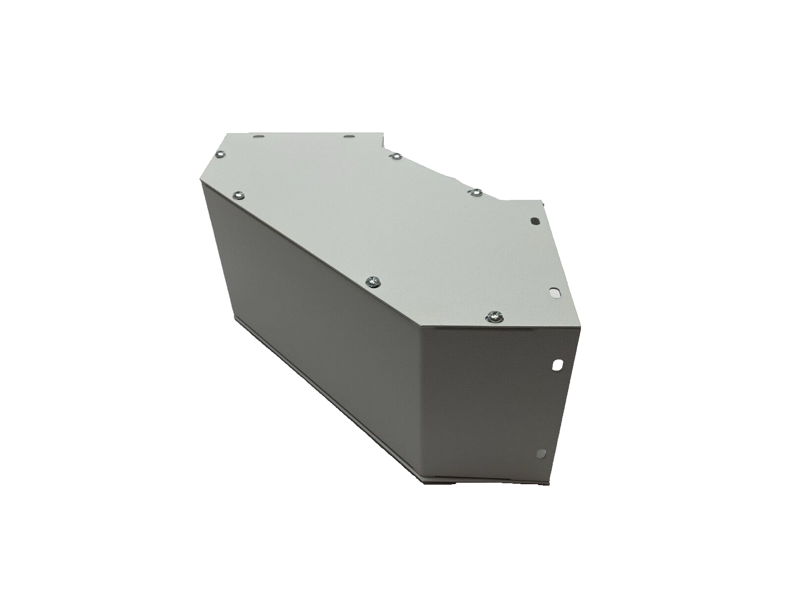 Hoffman F66G90SE Wireway Elbow Sweep, 90 Degree, 6"x6", Light Gray R2515 - Maverick Industrial Sales