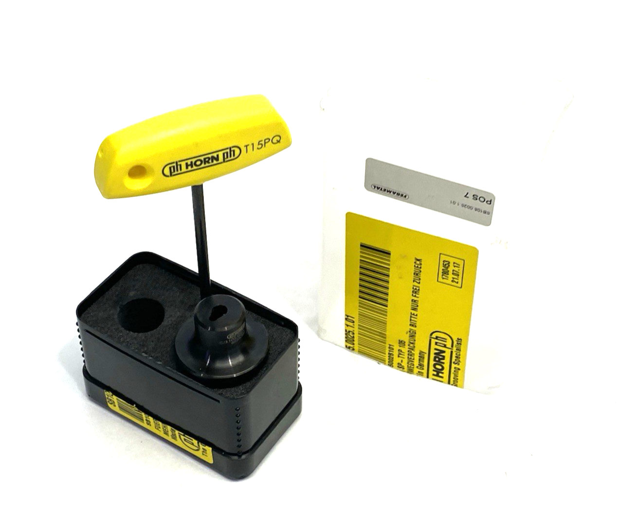SB105.0025.1.01 | Paul Horn Tool Holder for Broaching - New – Open box - Maverick Industrial Sales