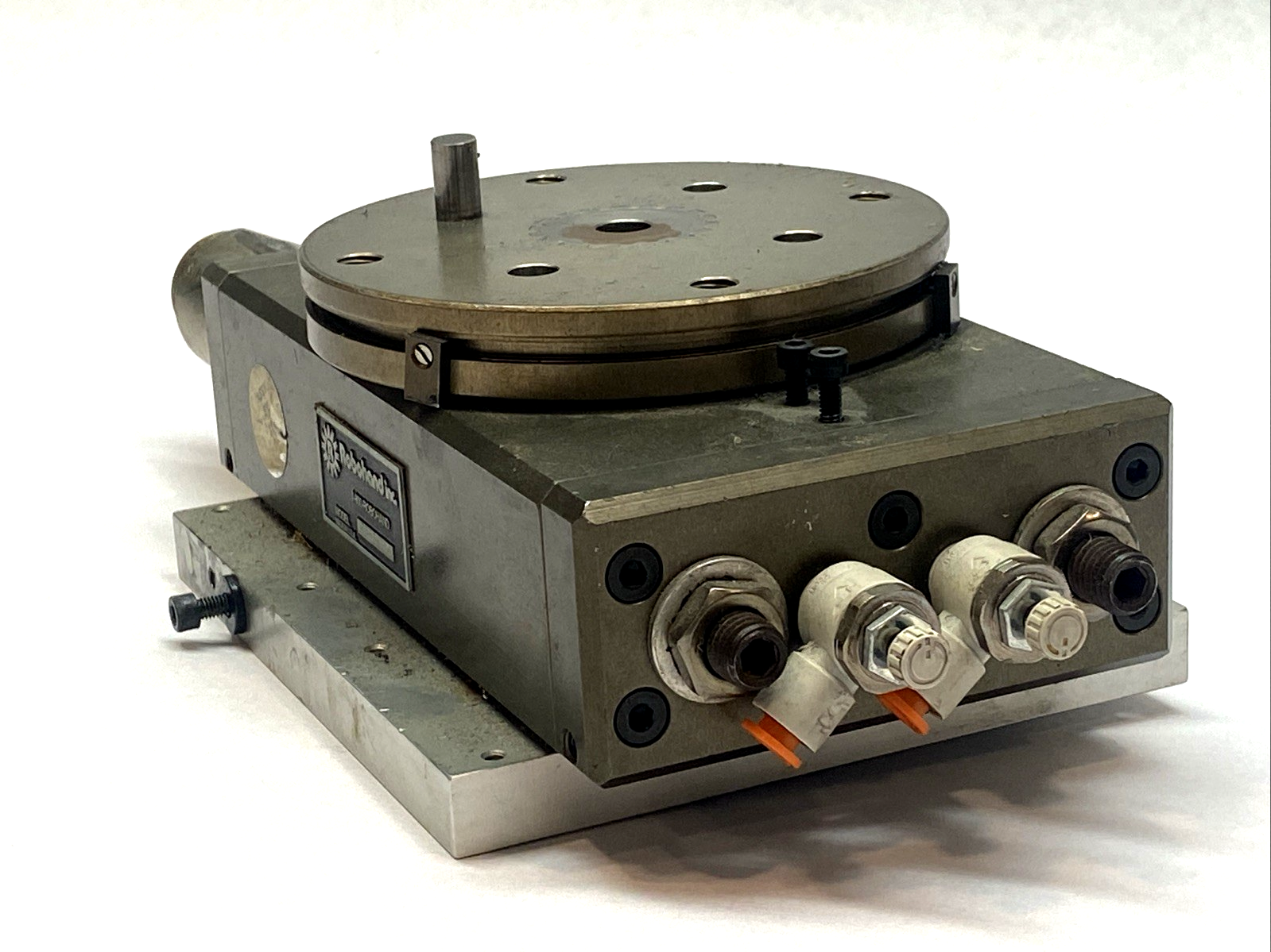 RR-56-90-A | Robohand Pneumatic Rotary Actuator 90° Flange Output - Used - Maverick Industrial Sales