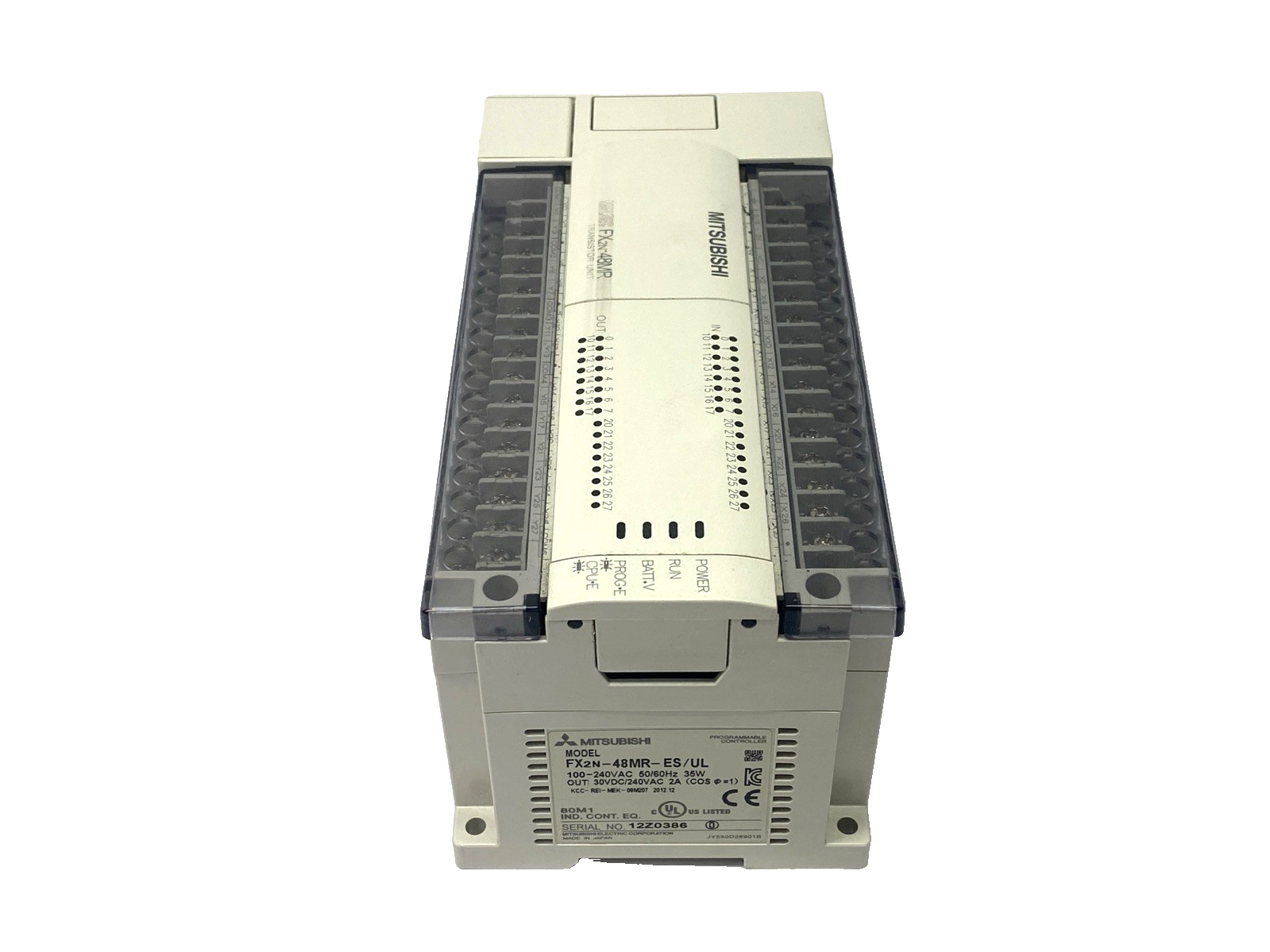 FX2N-48MR-ES/UL | Mitsubishi MELSEC Digital Input Output Module - Used - Maverick Industrial Sales