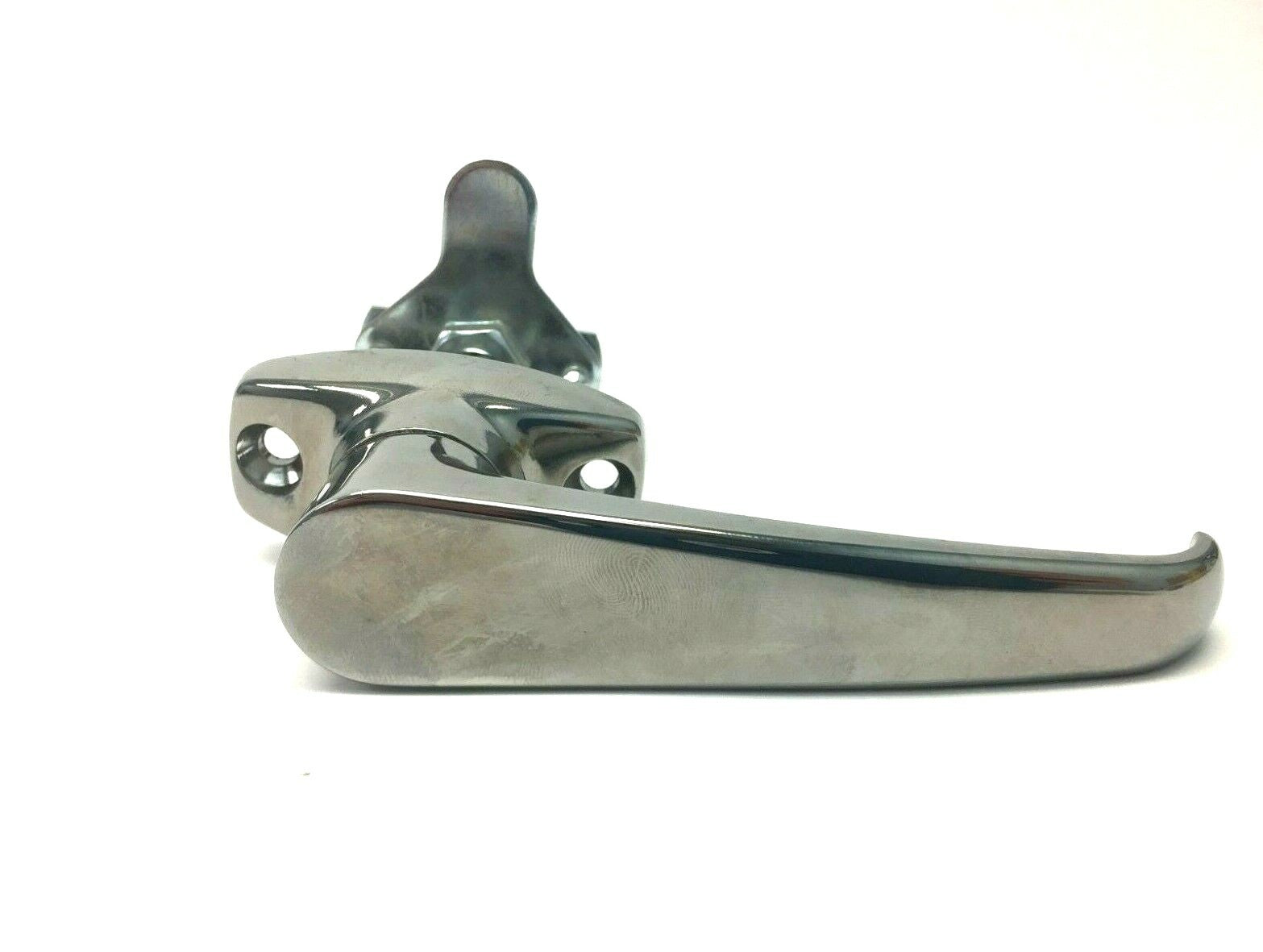 80/20 Chrome Deluxe Door Handle 4" Long - Maverick Industrial Sales