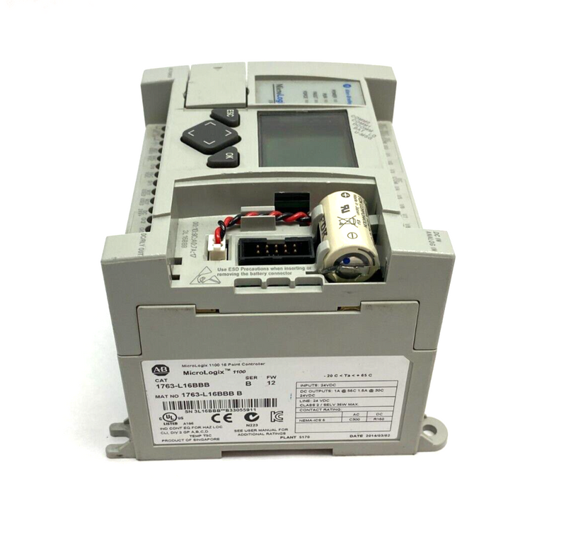 Allen Bradley 1763-L16BBB Ser. B MicroLogix 1100 16-Point Controller - Maverick Industrial Sales