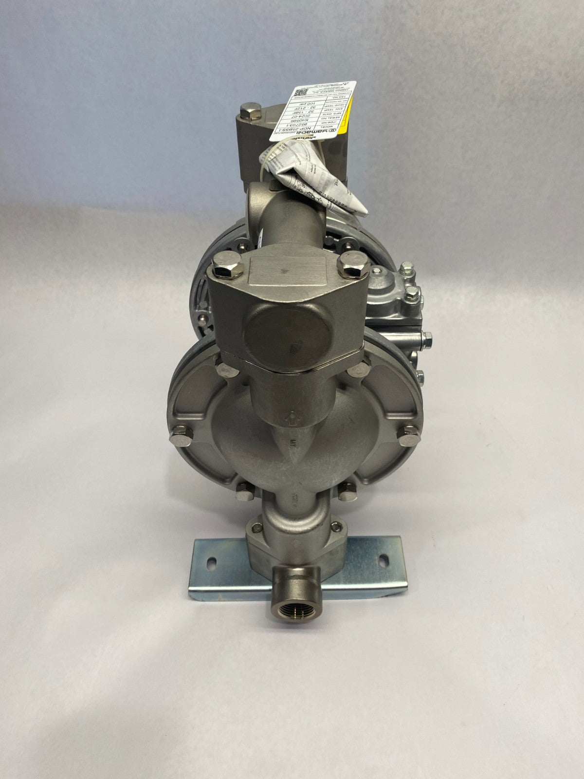 Yamada NDP-25BSS-I Stainless Steel Air Powered Double Diaphragm Pump 1" In/Out - Maverick Industrial Sales
