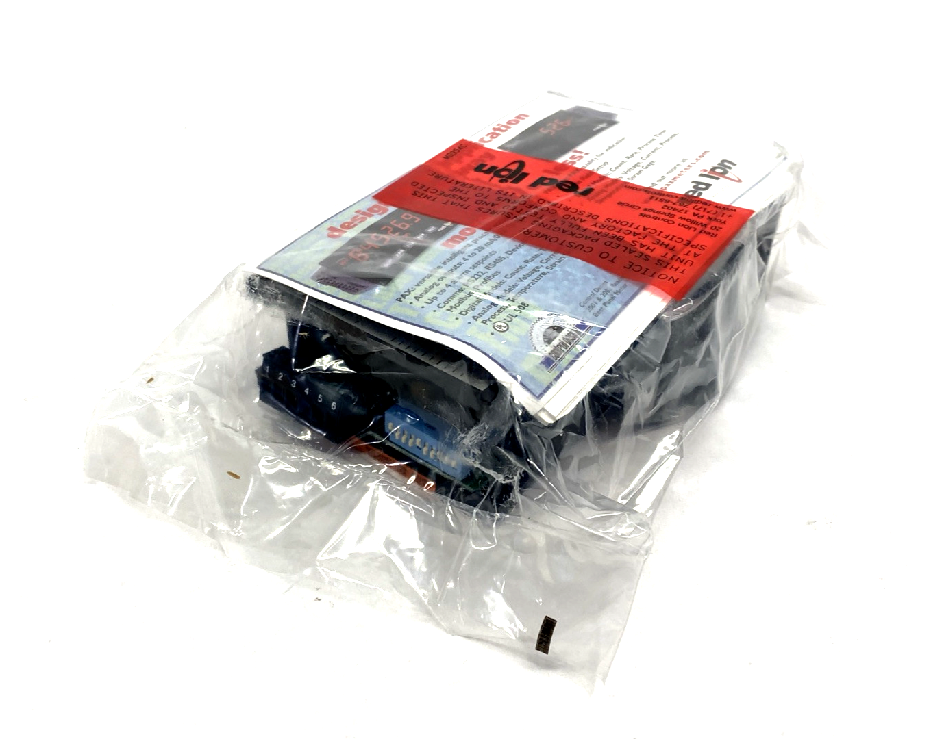 Red Lion APLPV401 Apollo Panel Meter Process Voltmeter w/12VDC Excitation Supply - Maverick Industrial Sales