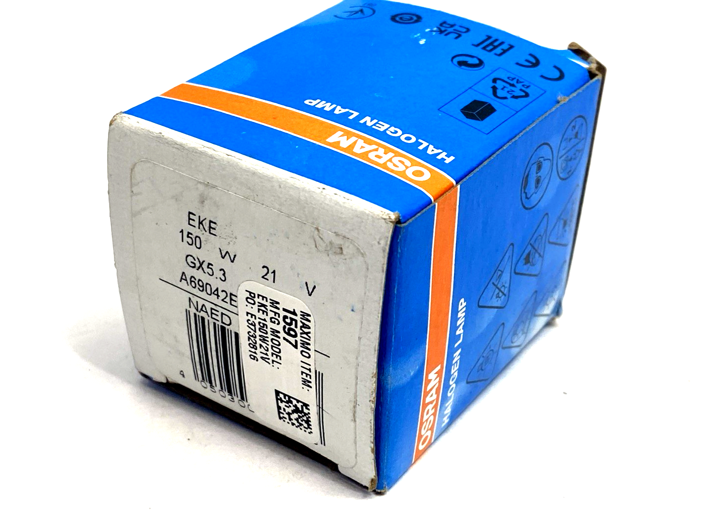 Osram EKE 150W21V Lamp EKE 150 W 21 V - Maverick Industrial Sales