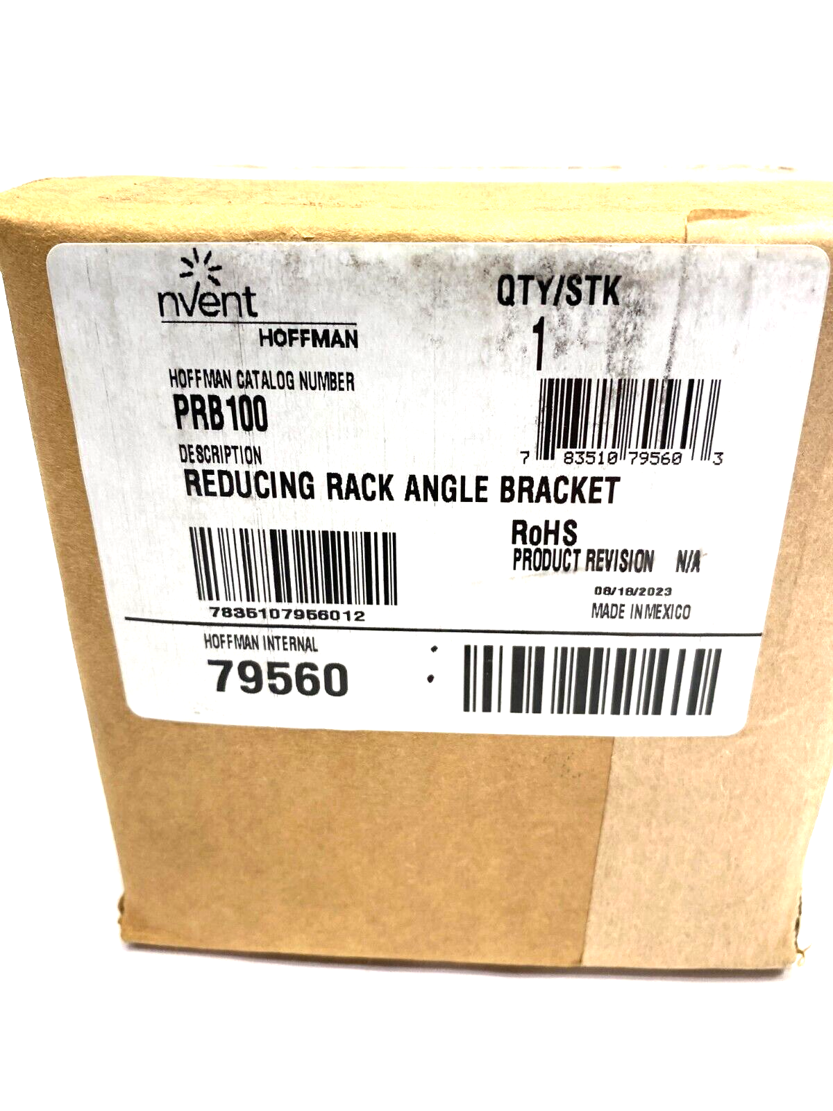 Hoffman PRB100 PROLINE nVent Frame Reducing Bracket BOX OF 4 - Maverick Industrial Sales