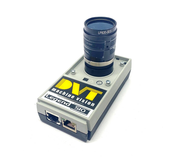 Cognex DVT 510MR Legend 510 Machine Vision Camera w/ 16mm 1:1.4 Lens, NO LIGHT - Maverick Industrial Sales