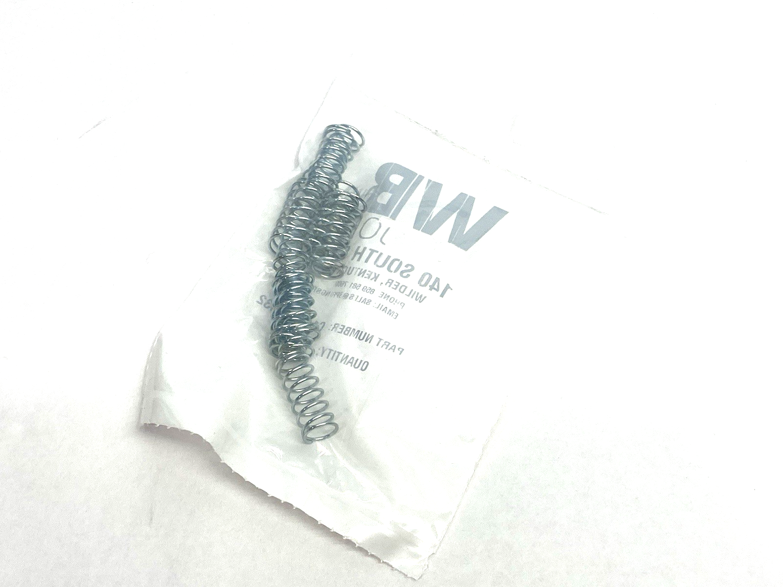 C14-039-032 | WB Jones Compression Spring, 1" Long, 0.42" OD, 0.342" ID 12-PACK - New - Maverick Industrial Sales