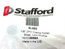 Stafford 8L002 Low Profile 2PC Clamp Collar 1/8" Steel - Maverick Industrial Sales