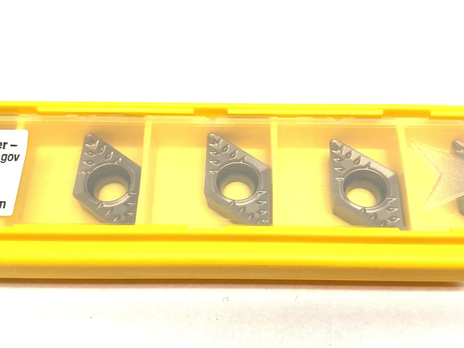 5591784 | Kennametal Screw-On Positive Inserts DCMT11T308MP PKG OF 5 - New - Maverick Industrial Sales