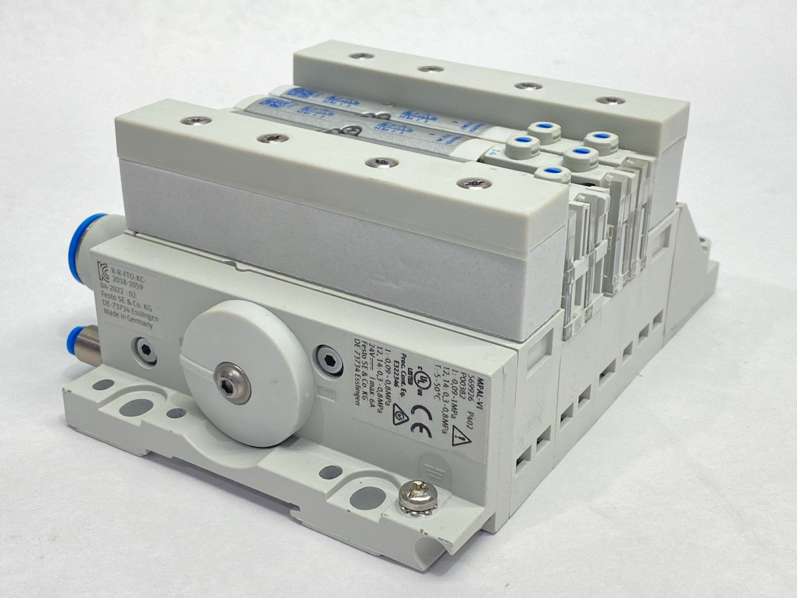 Festo 34P-MS6-SFEJBGABBCCD-UAETSBU-3K Configured Valve Manifold 569926 - Maverick Industrial Sales