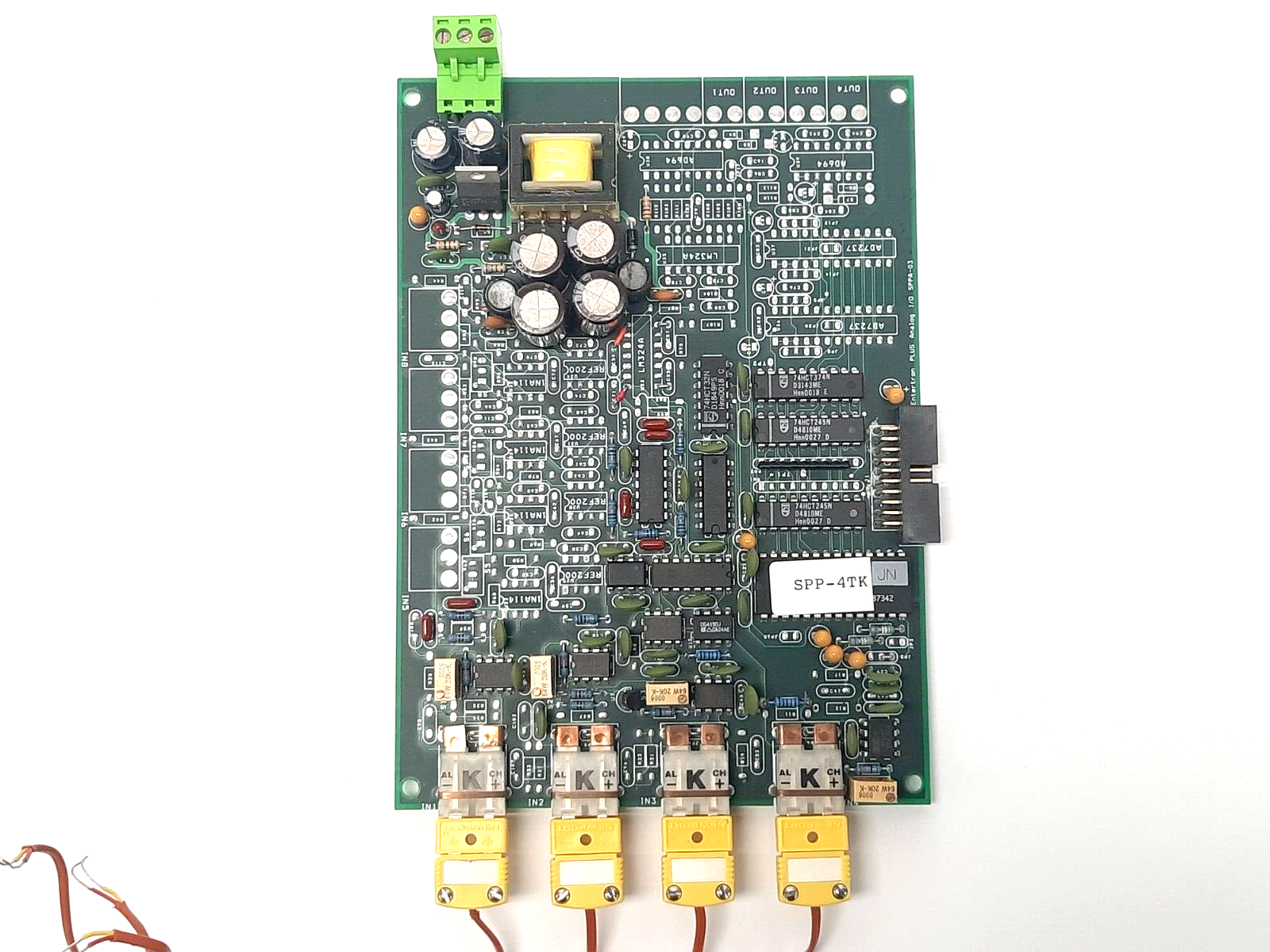 SPPA-03 | Entertron PLUS Analog I/O PCB Board - Used - Maverick Industrial Sales