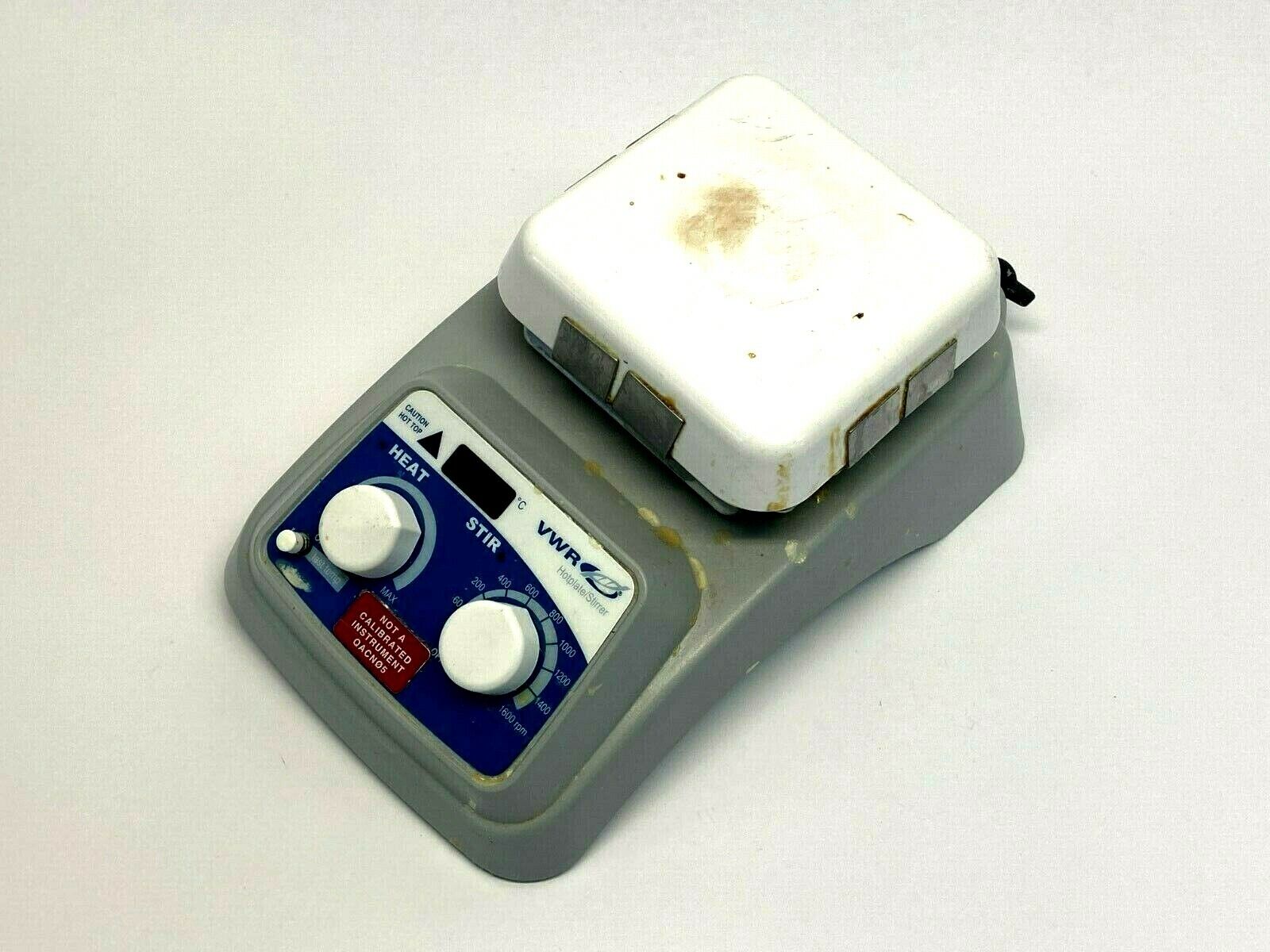 VWR 97042-602 Hot Plate Stirrer 4x4 Surface 120V 5A - Maverick Industrial Sales
