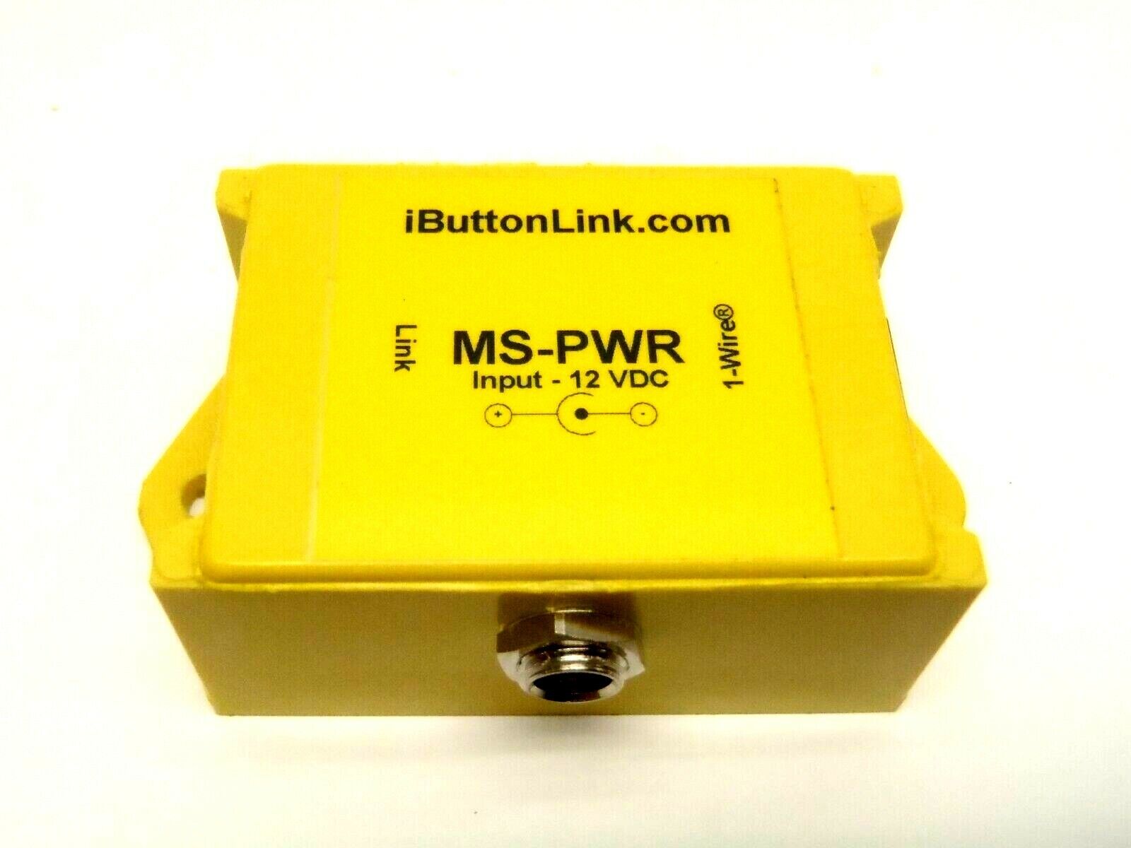 iButtonLink.com MS-PWR Power Injector External Source 1-Wire Connector 12 VDC - Maverick Industrial Sales