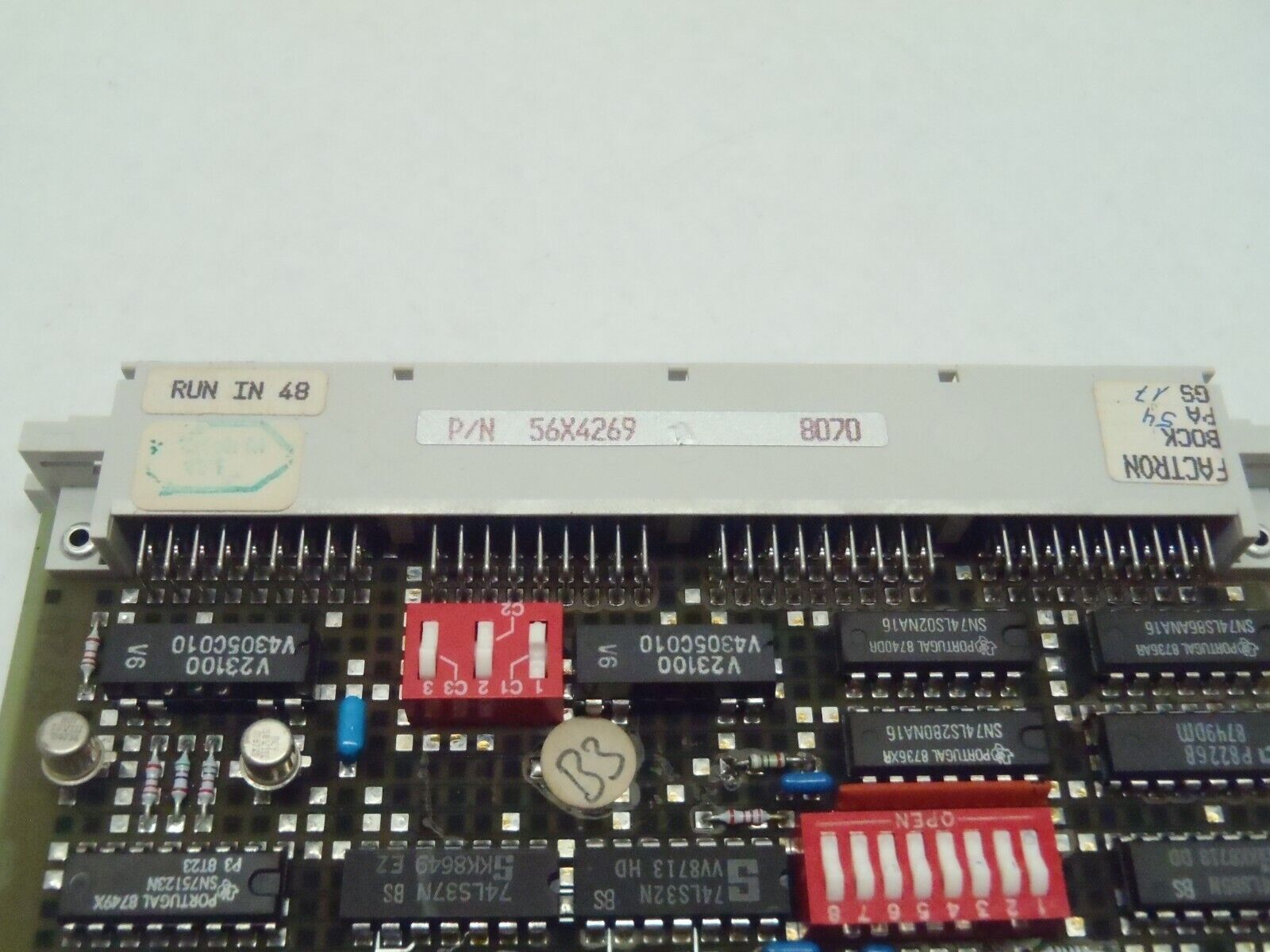 IBM Factron 56X4269 Interface card 3422 SIFAC S26321-D448 GS17 KE/W3 001413 - Maverick Industrial Sales