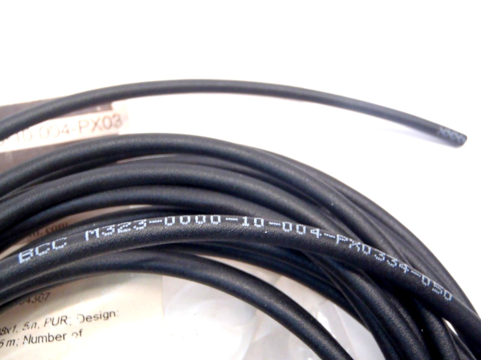 Balluff BCC M323-0000-10-004-PX0334-050 Single-End Cordset Right Angle M8 5M - Maverick Industrial Sales