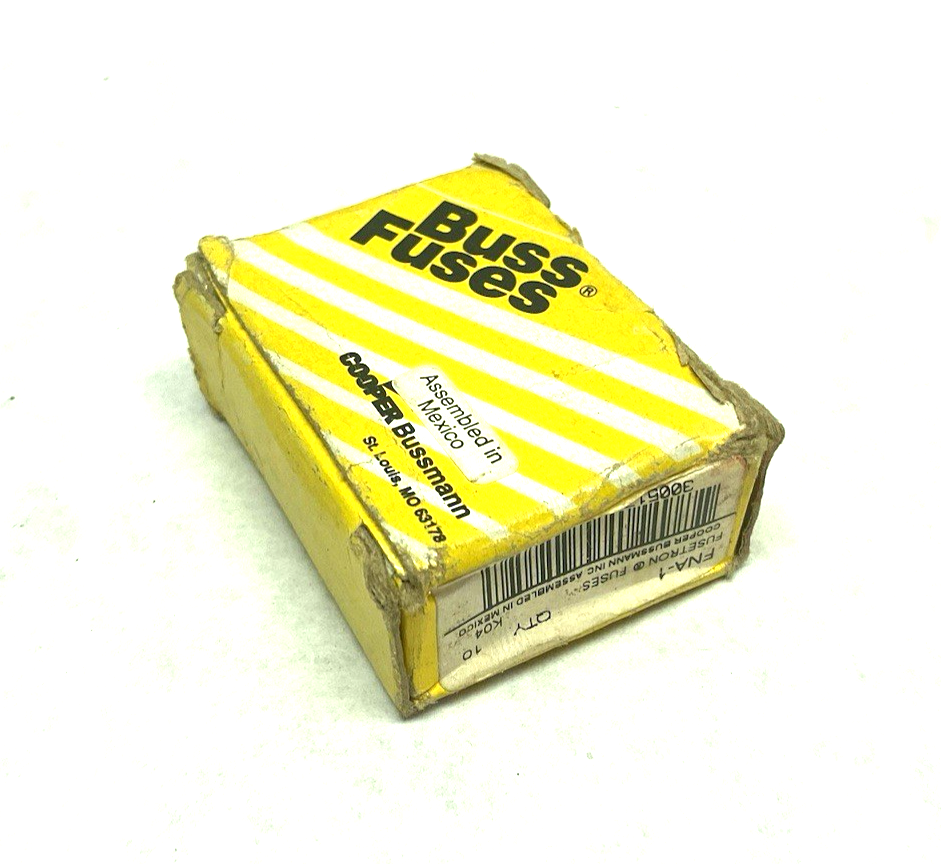 FNA-1 | Cooper Bussmann Fusetron Time Delay Fuse BOX OF 10 - New Other - Maverick Industrial Sales
