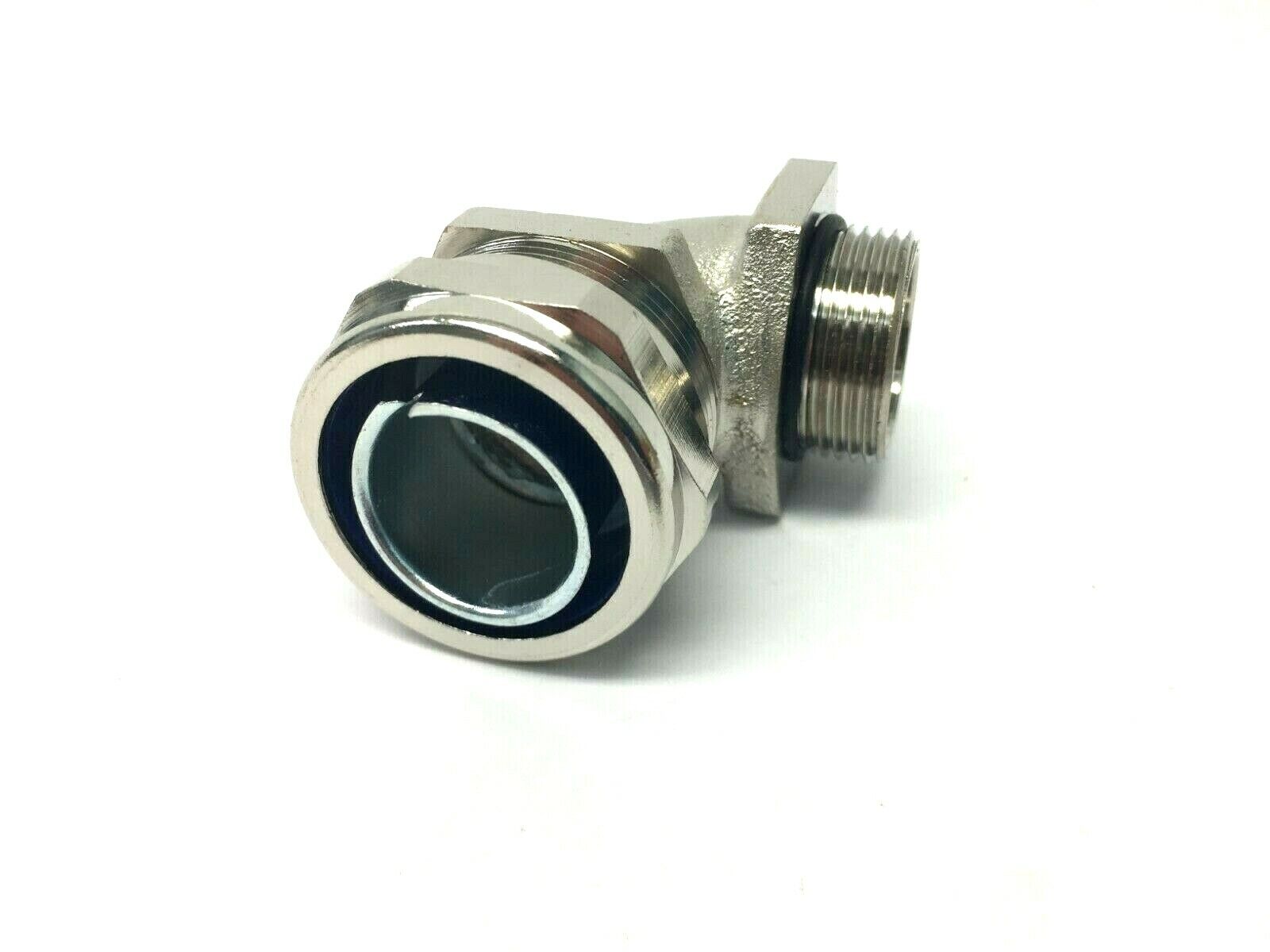 Anamet 7129251IT Nickel Plated Brass Compact Fitting M25 x 1.5 x 3/4" 90 Degree - Maverick Industrial Sales