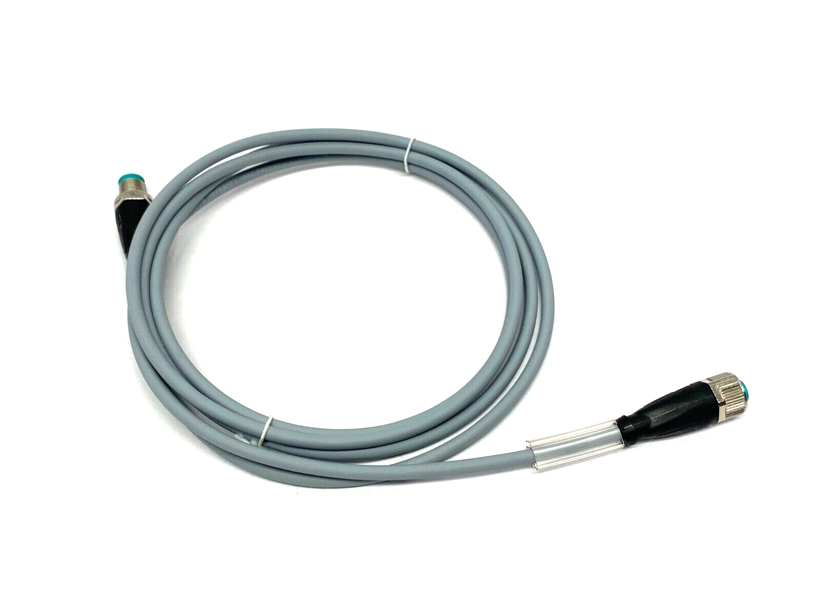 Pepperl+Fuchs V1-G-2M-PUR-V1-G Dbl-Ended Cordset M12 4-Pin M to F 2m, 098851 - Maverick Industrial Sales
