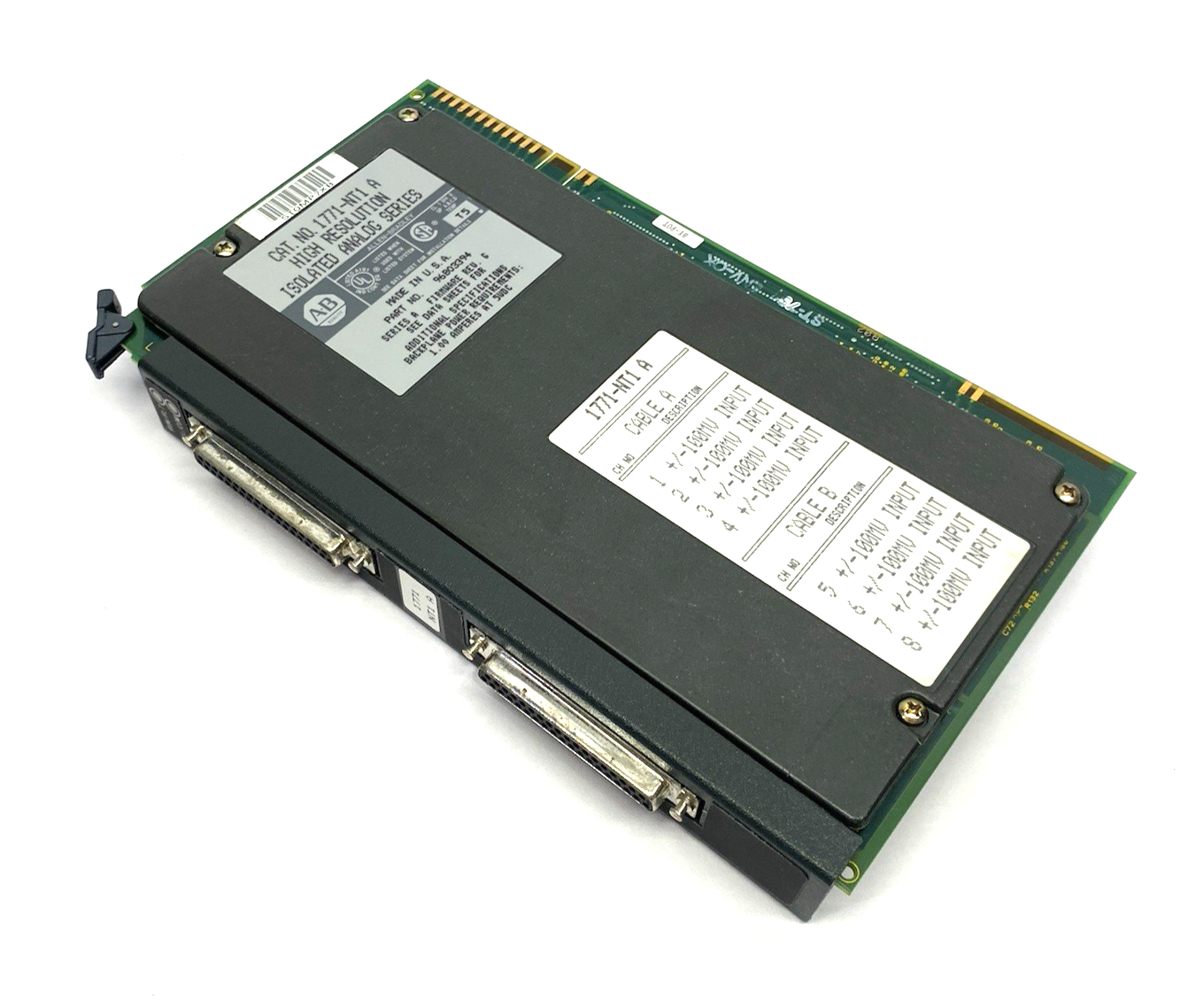1771-NT1 | Allen Bradley Ser. A High Resolution Isolated Analog Module 8-Channel - Used - Maverick Industrial Sales
