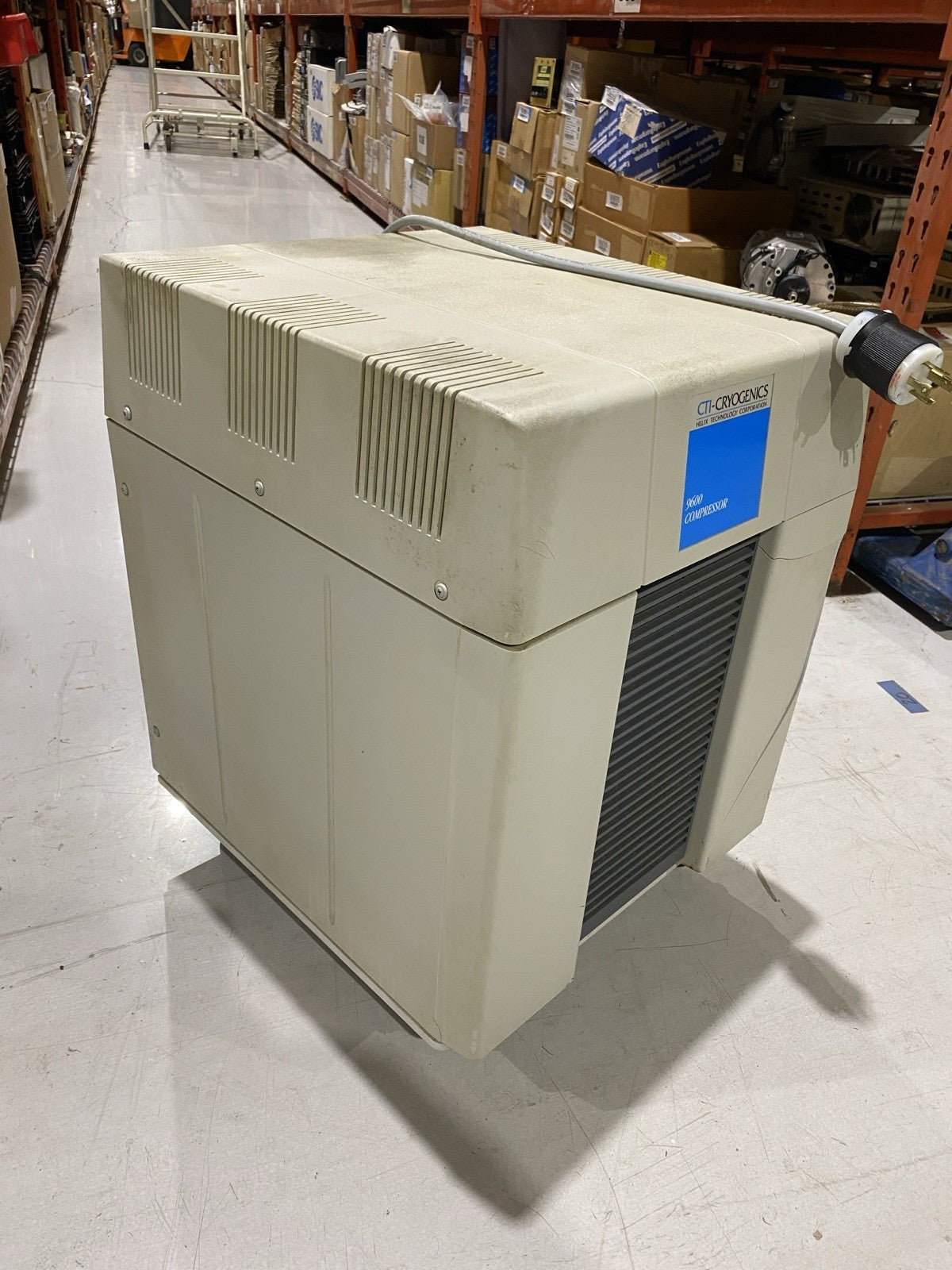 CTI Cryogenics 8135901G001 3Ph 9600 Series Compressor 380-460V Broken Casing - Maverick Industrial Sales