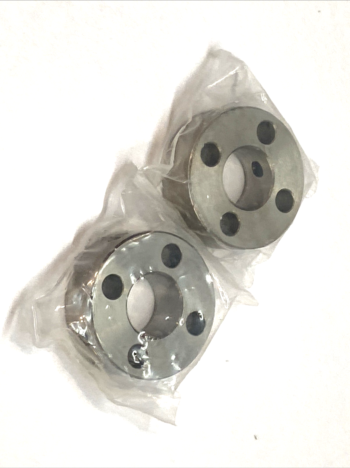 PSCMN15 | Misumi Shaft Collar 15mm Set Screw 4-Hole Nickel Plated Steel LOT OF 2 - New - Maverick Industrial Sales